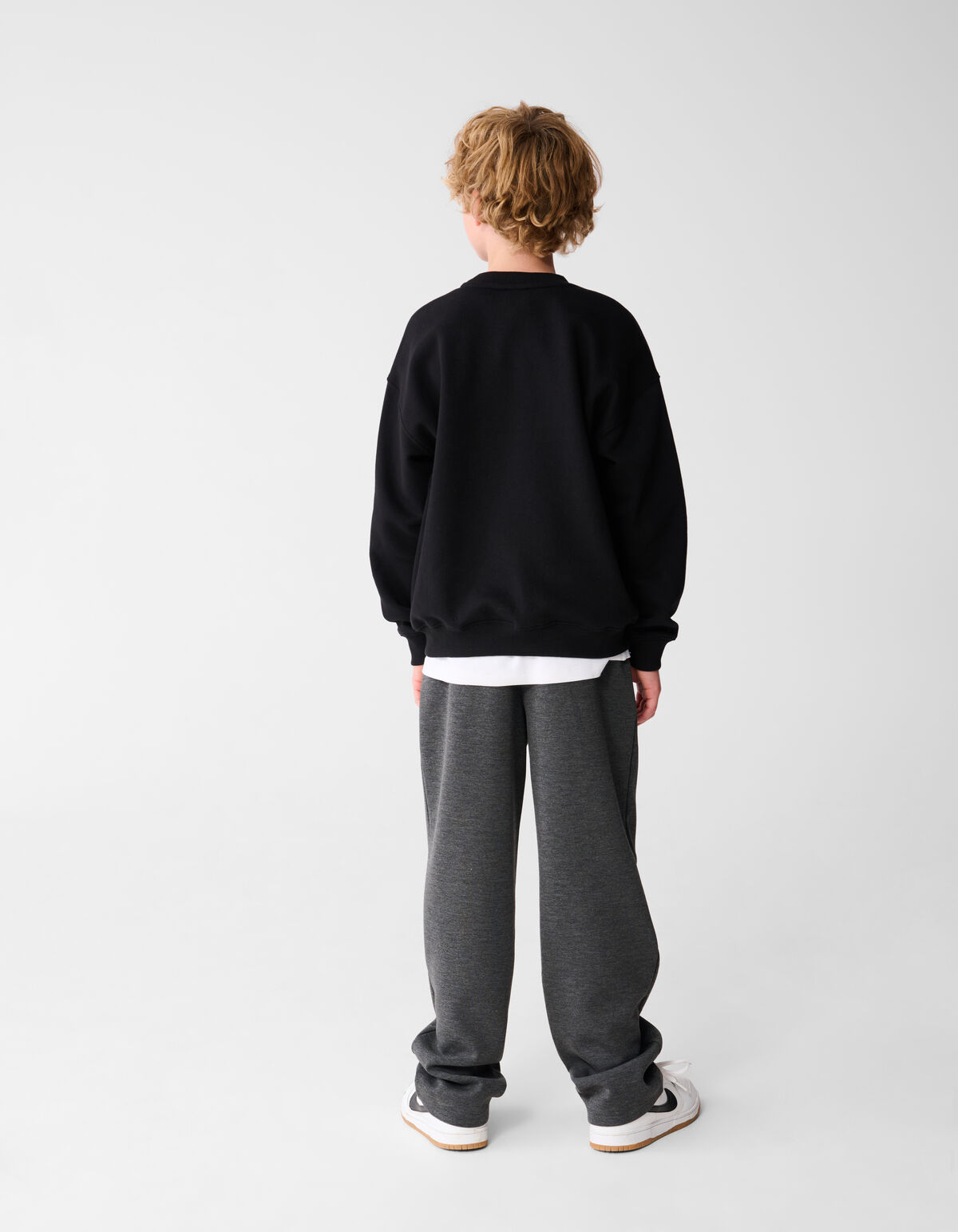 Chique Regular Fit Broek Grijs SHOEBY BOYS