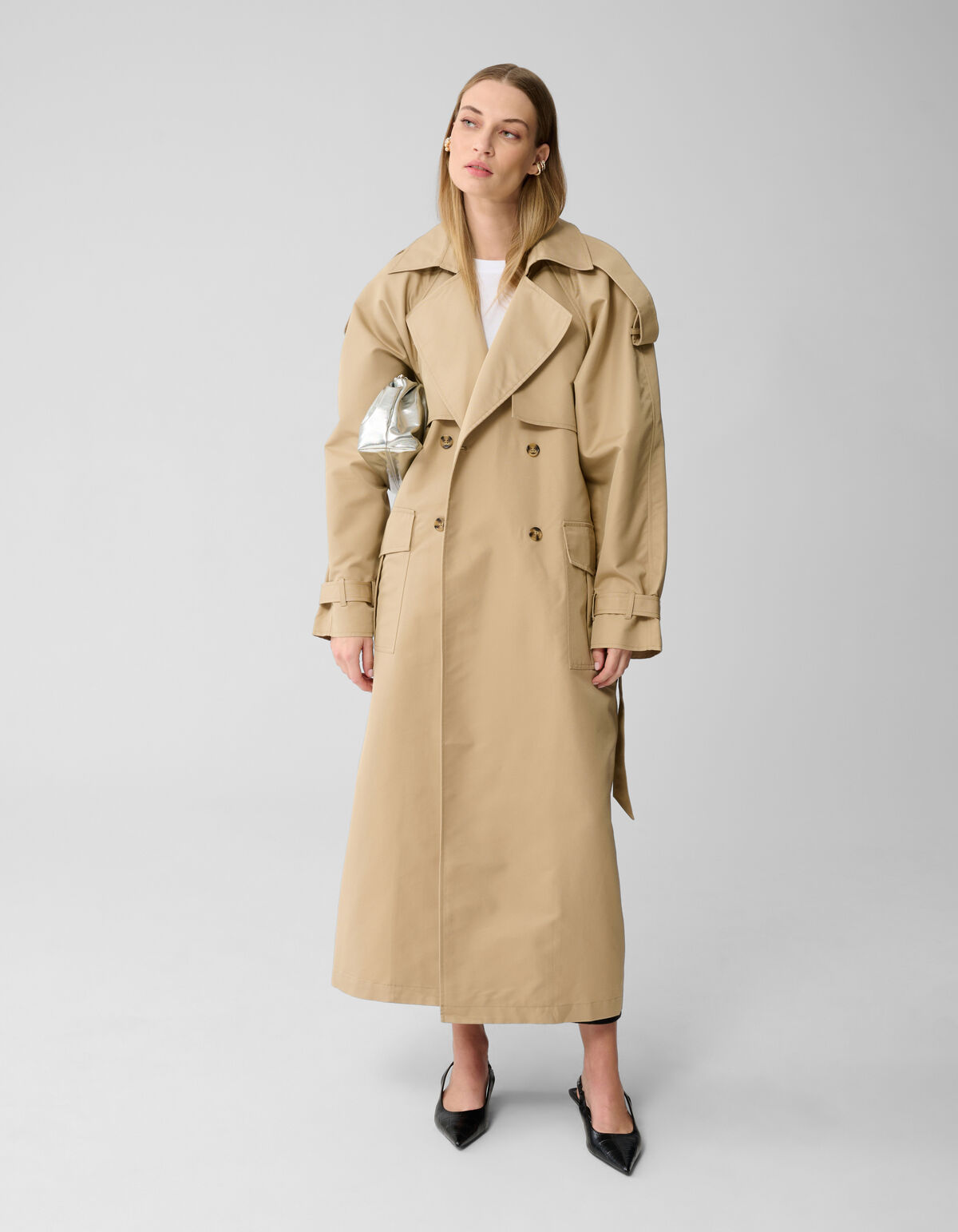 Übergroßer Trenchcoat Zand von Lonneke SHOEBY WOMEN