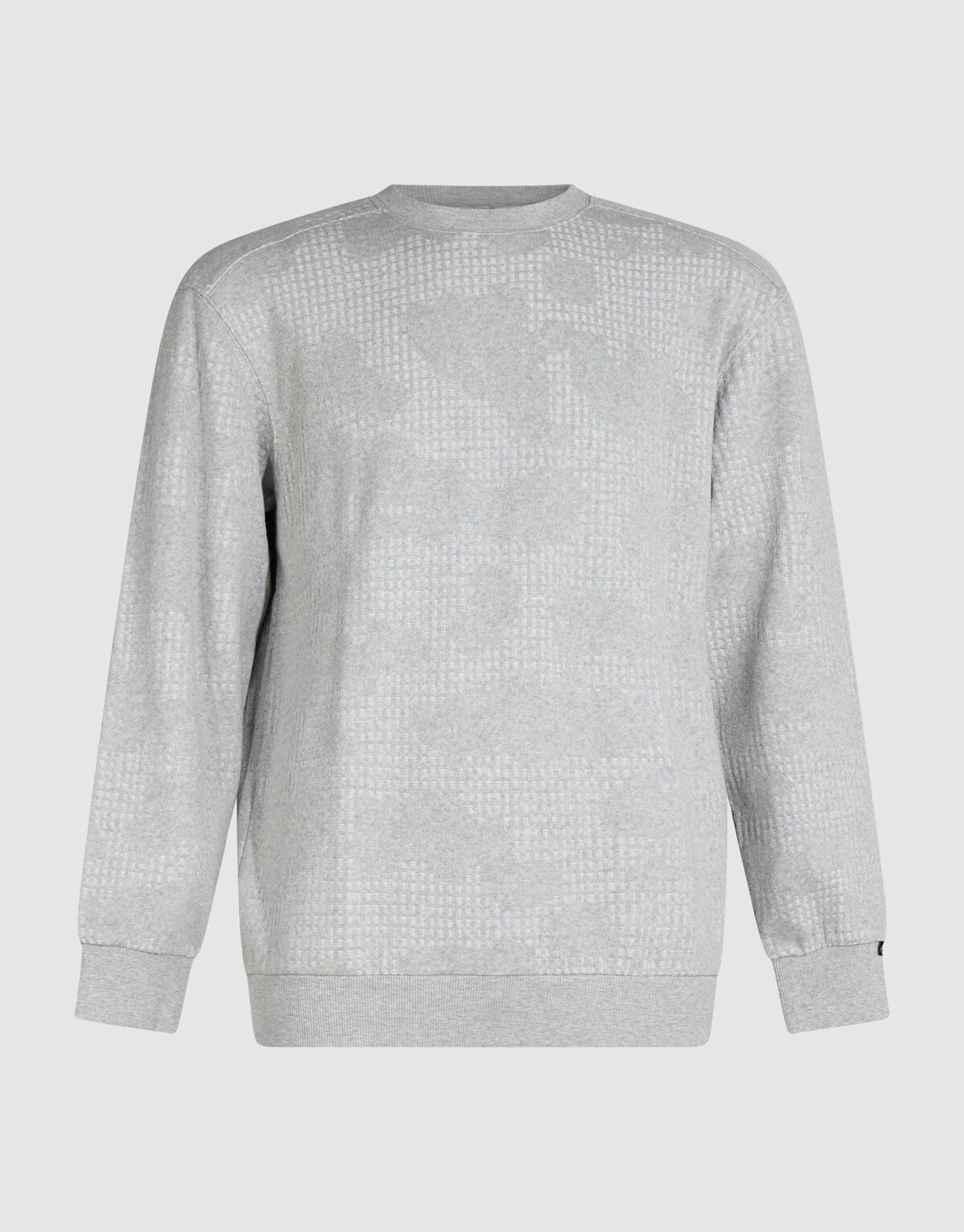 Camo Structure Pullover Hellgrau SHOEBY MEN