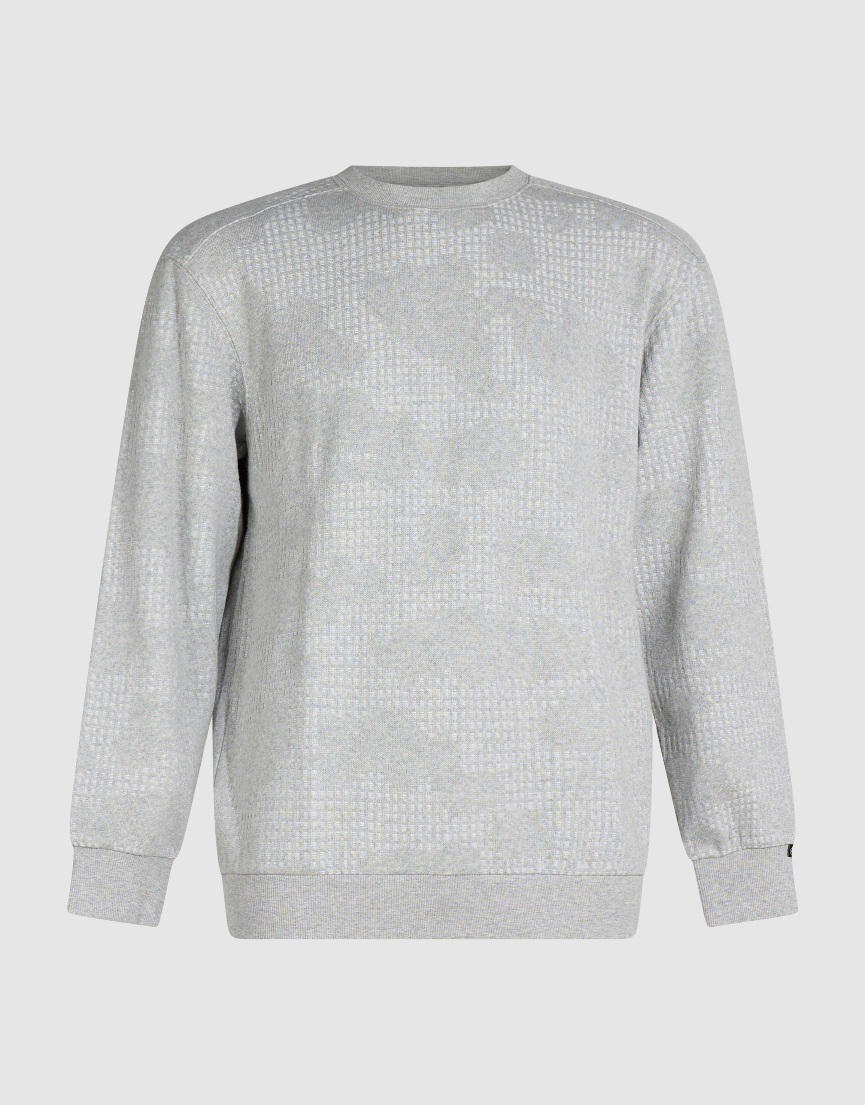 Camo Structure Pullover Hellgrau SHOEBY MEN