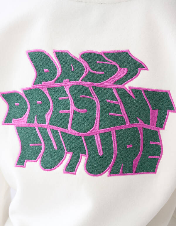 Textdruck Pullover Off White SHOEBY BOYS