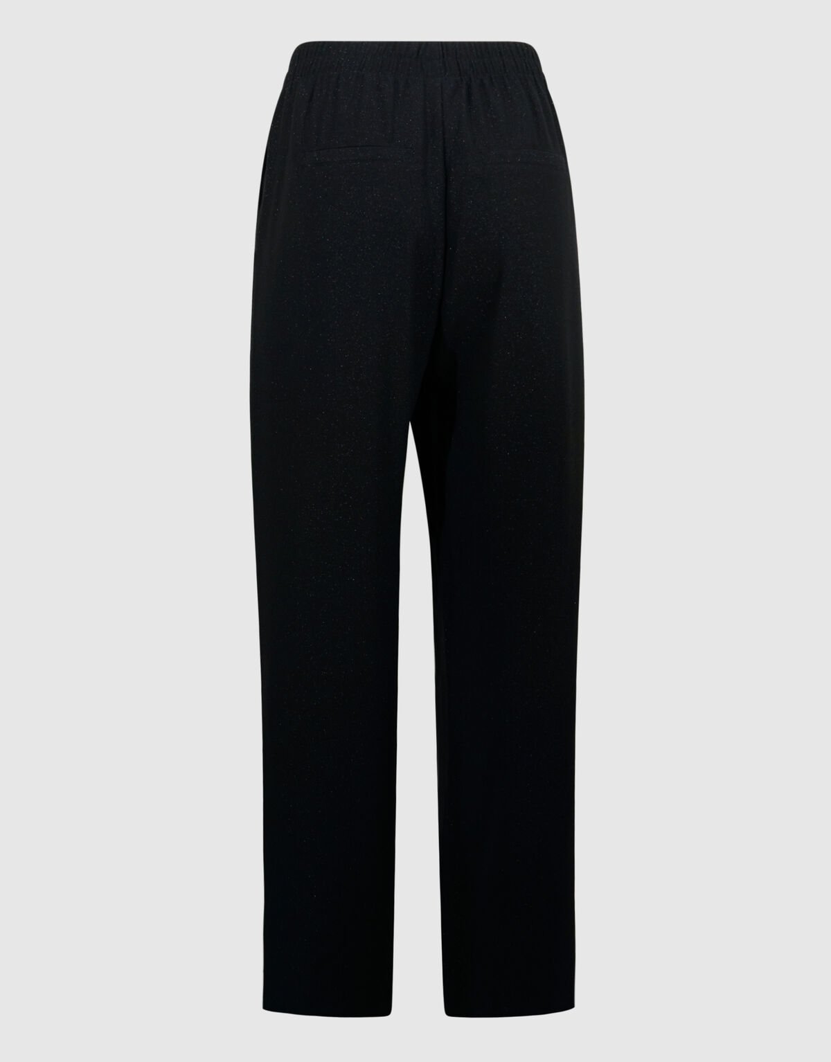 Schwarzer Glitzer-Hose mit weitem Bein SHOEBY WOMEN