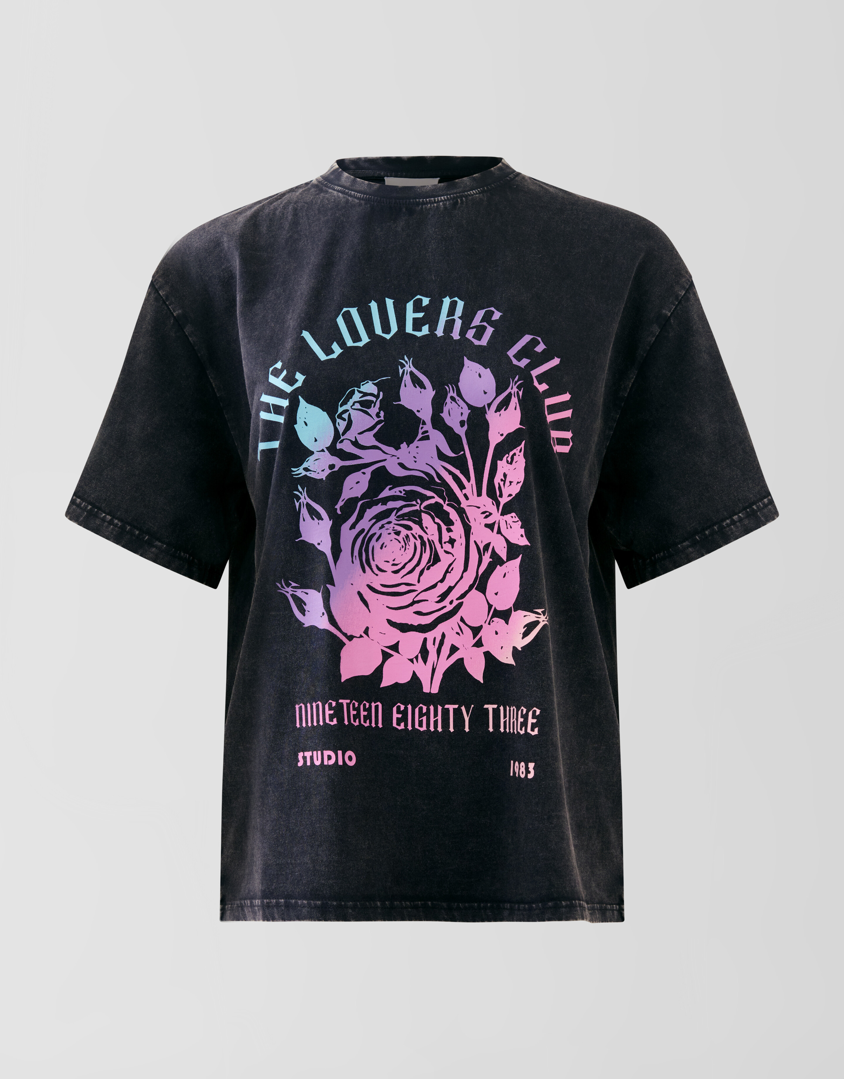 Artwork T-shirt Dunkelgrau SHOEBY WOMEN