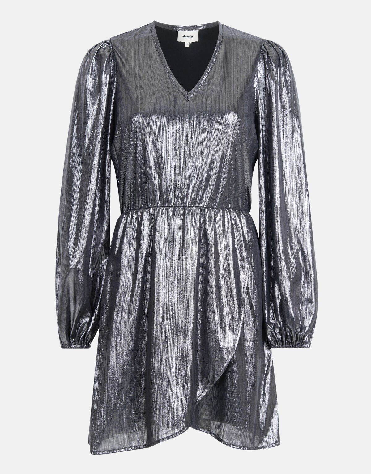 Beschichtetes Kleid Silber SHOEBY WOMEN