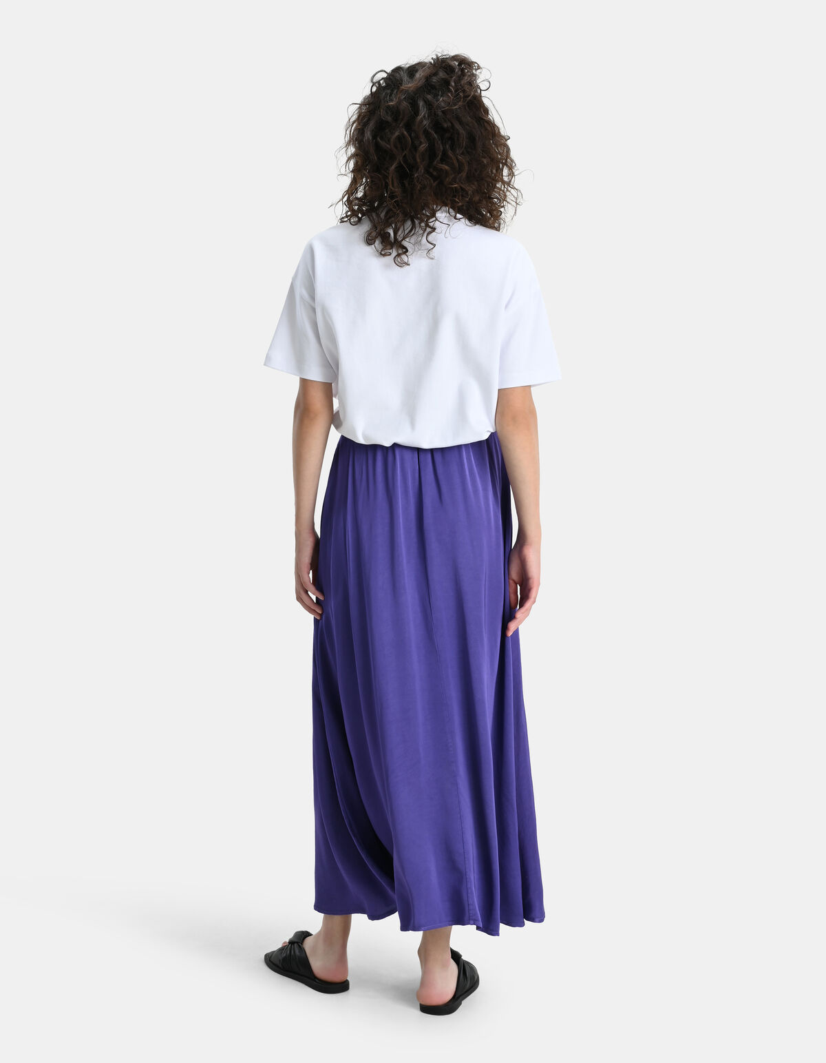 Lila breiter Rock EKSEPT