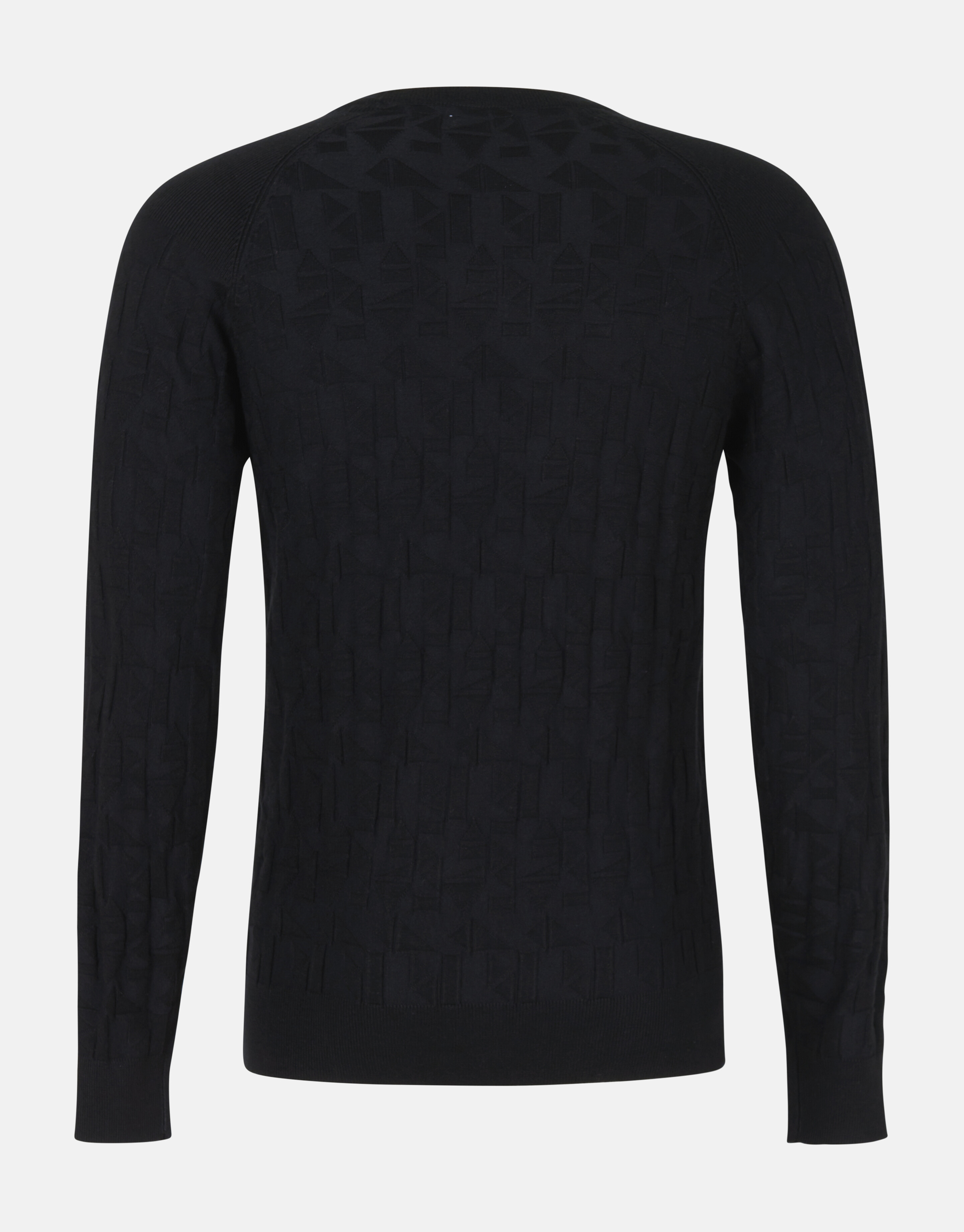 Strukturierter Pullover Schwarz SHOEBY MEN
