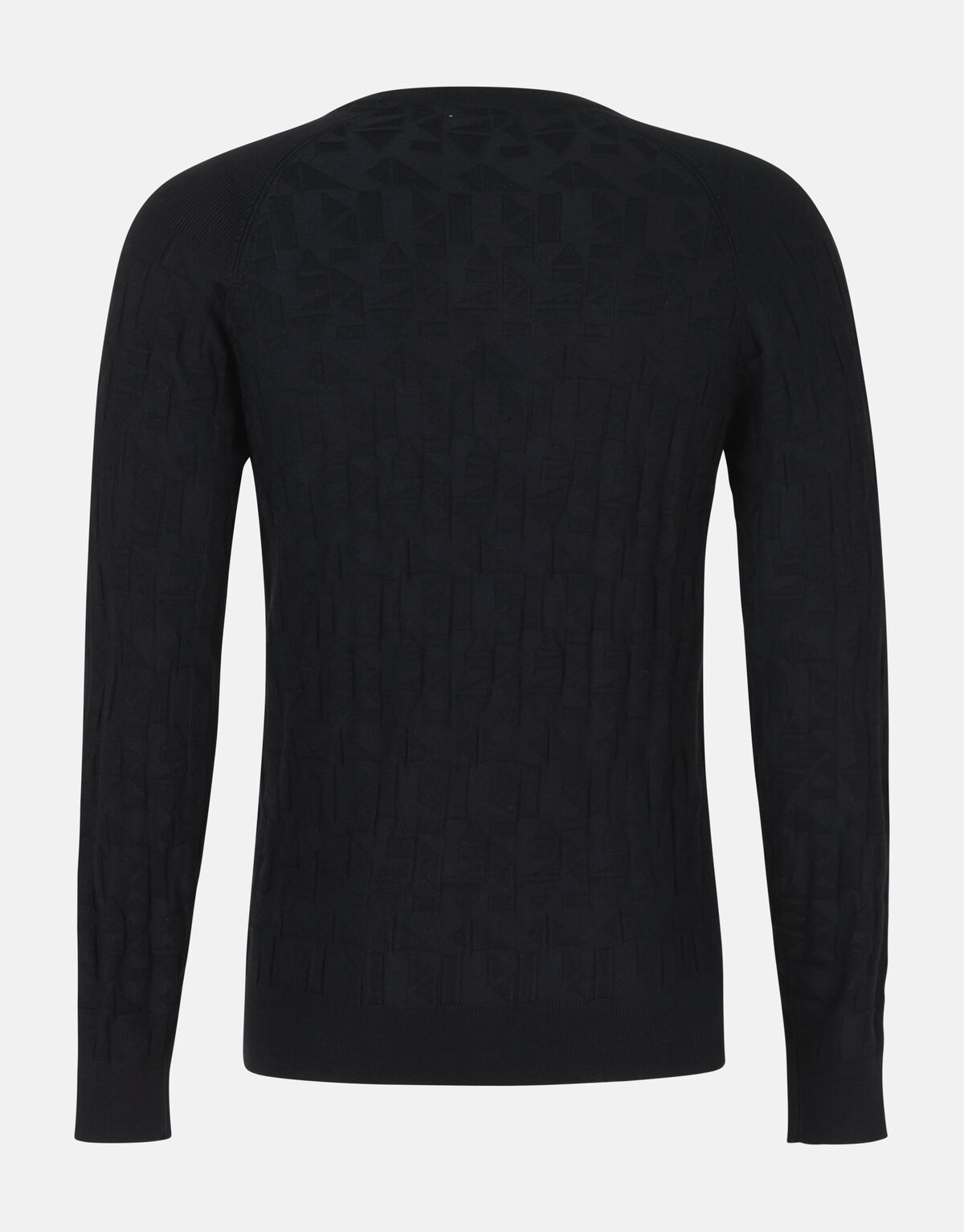 Strukturierter Pullover Schwarz SHOEBY MEN