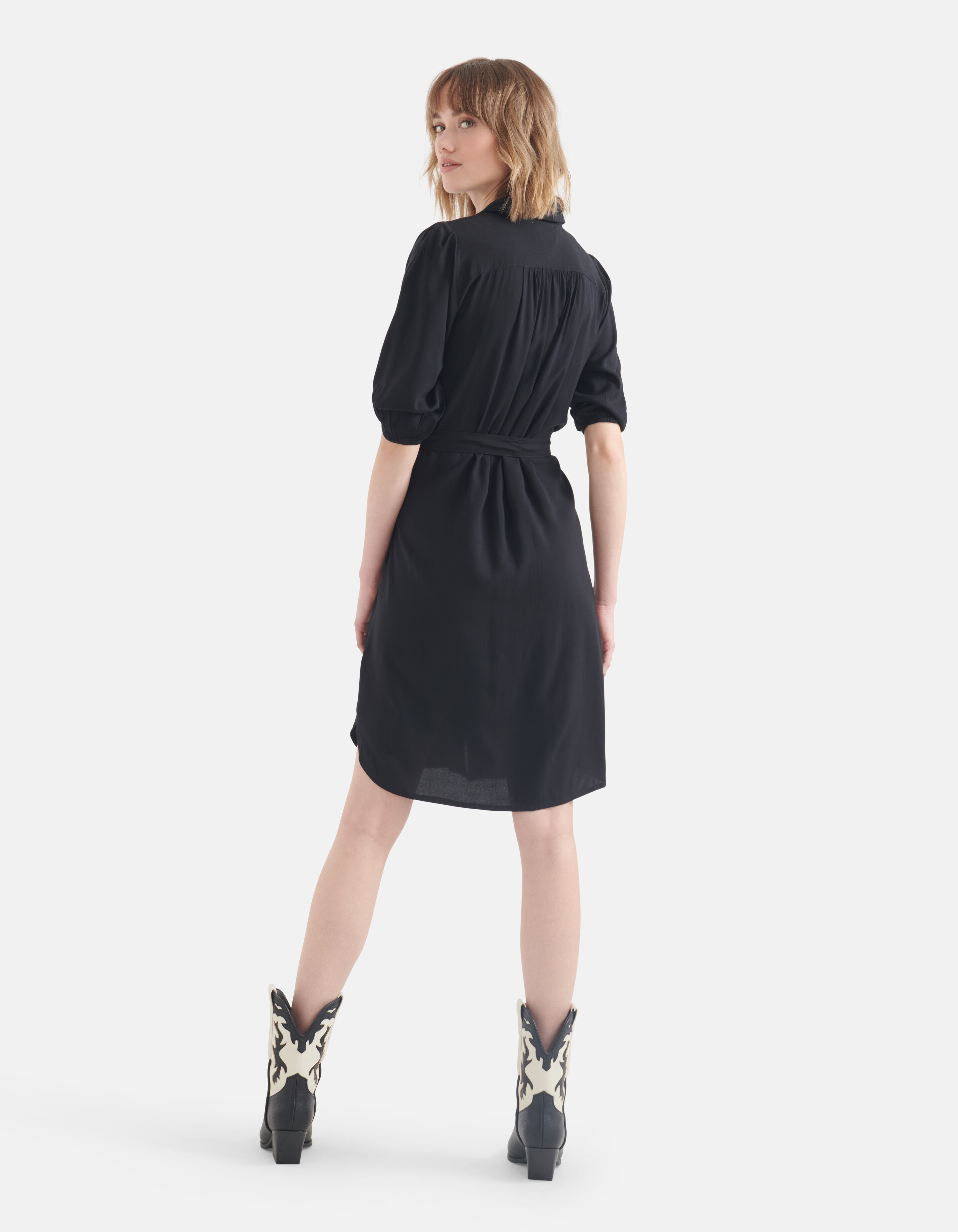 Midikleid Schwarz SHOEBY WOMEN