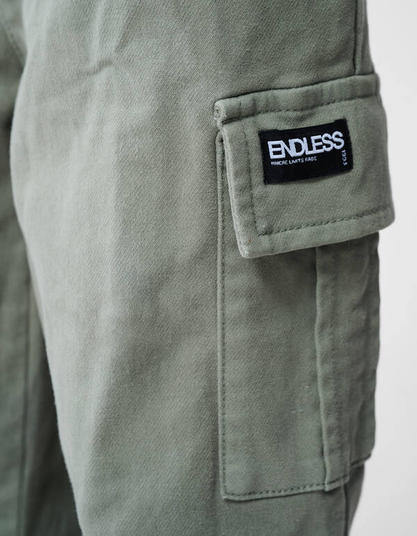 L&auml;ssige Jogging Cargo-Hose Khaki SHOEBY BOYS