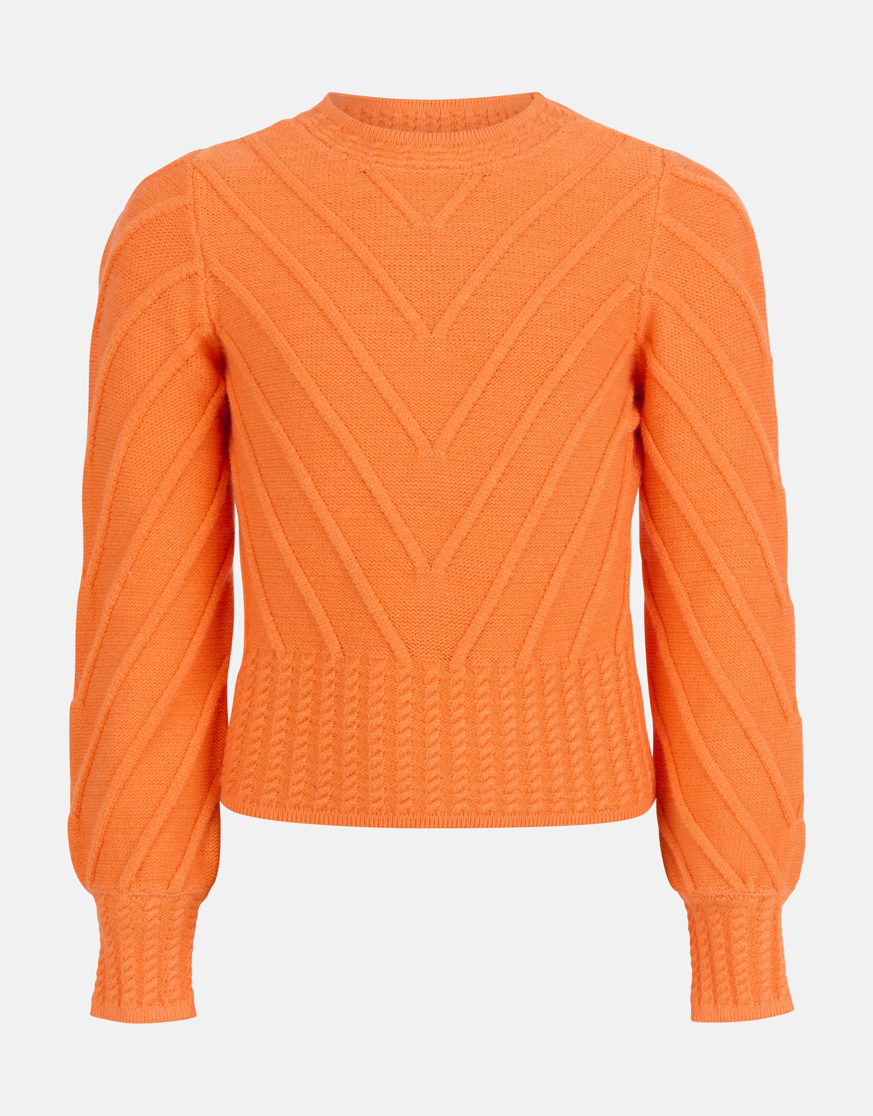 Struktur Pullover Orange SHOEBY GIRLS