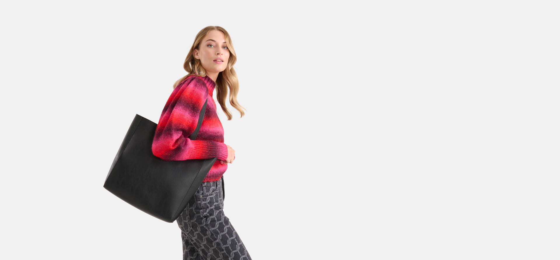 Shopper Tasche Schwarz SHOEBY ACCESSOIRES
