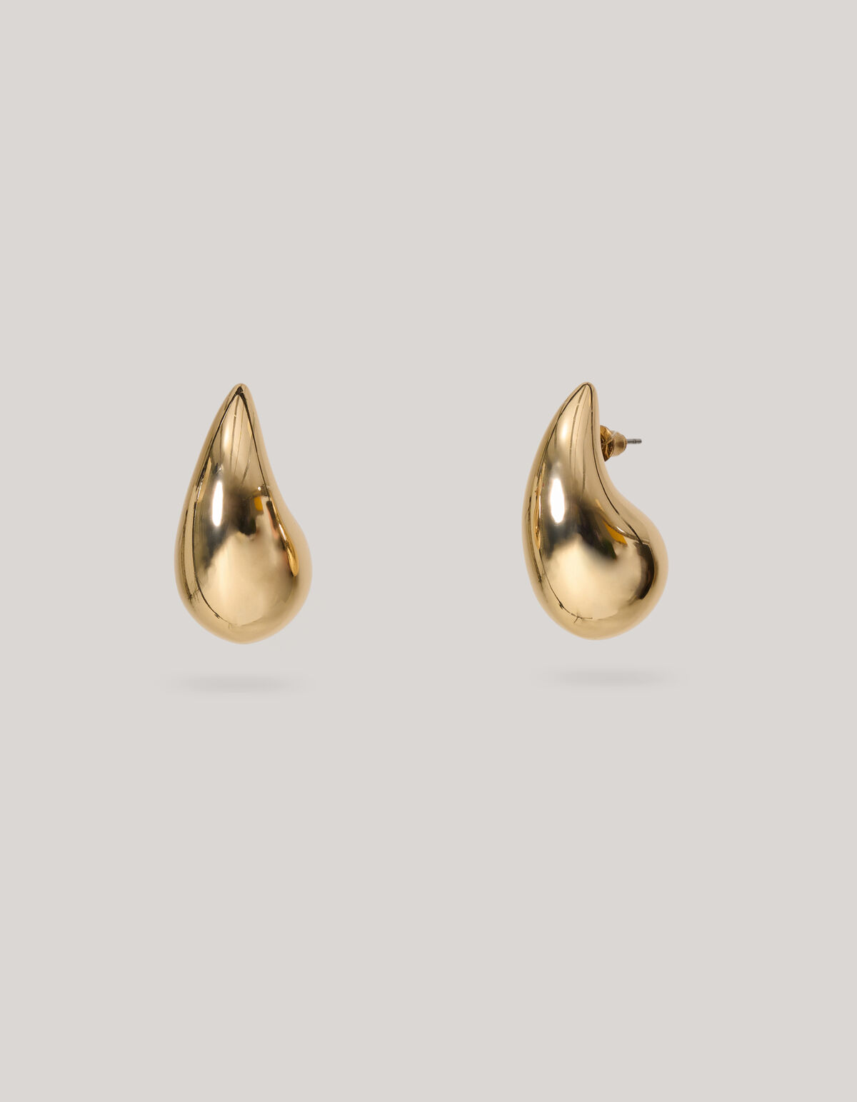 Tropfen-Ohrringe Gold SHOEBY ACCESSOIRES