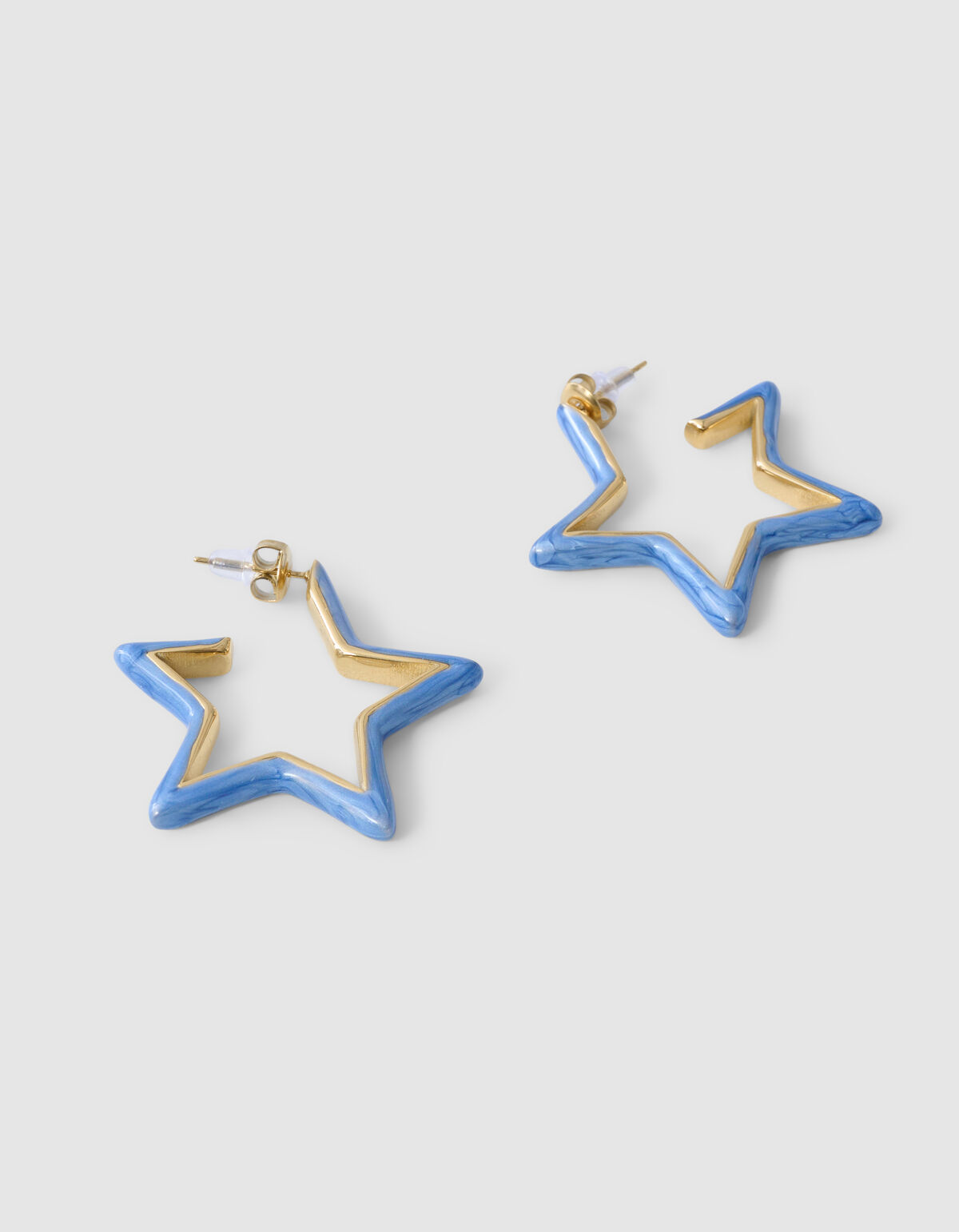 Stern-Ohrringe Blau SHOEBY ACCESSOIRES