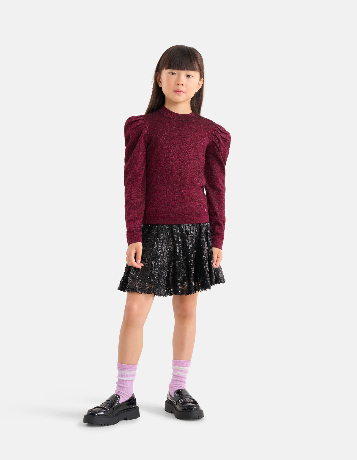Lurex-Top Rosa SHOEBY GIRLS