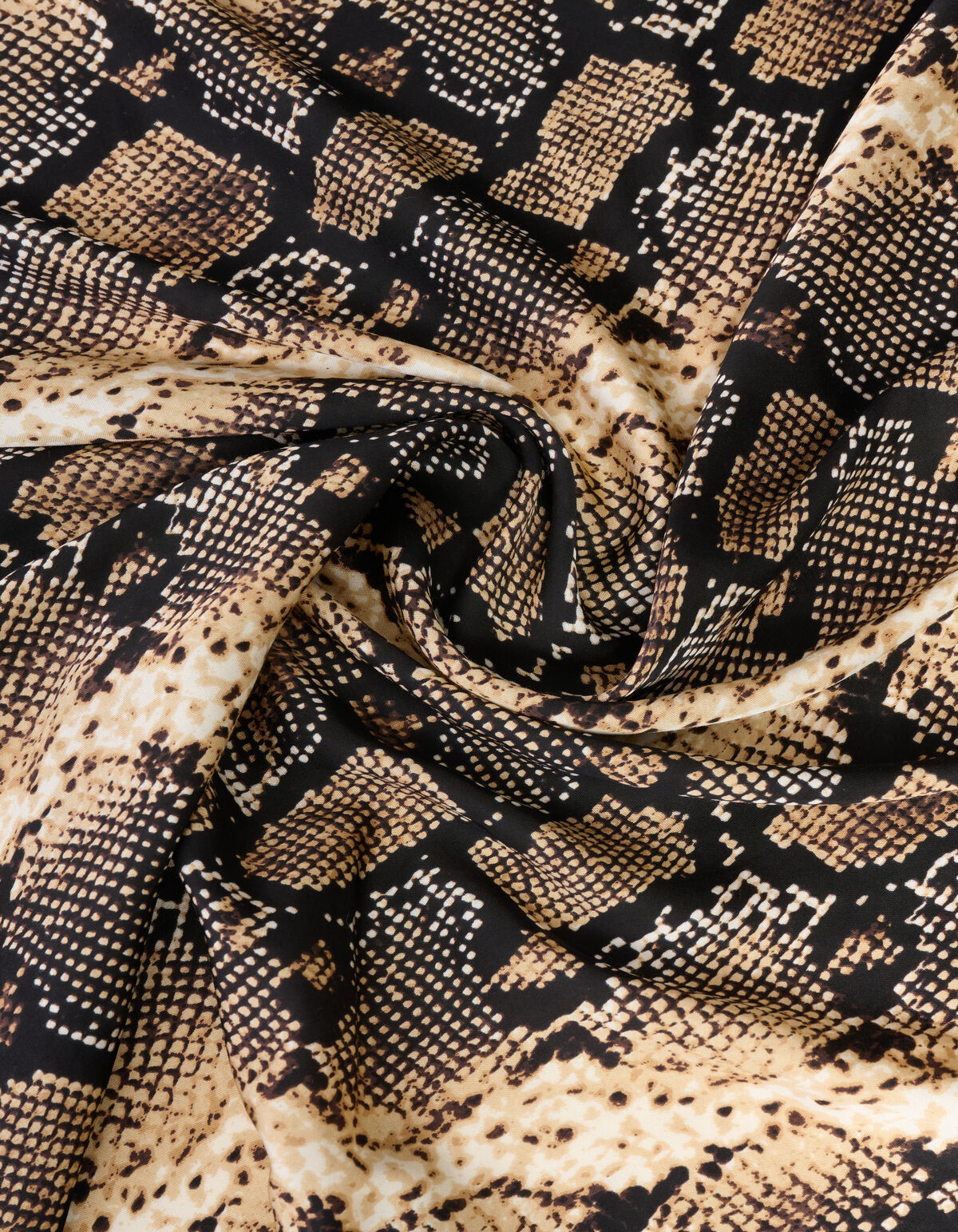 Bedruckter Schlangenschal Braun SHOEBY ACCESSOIRES