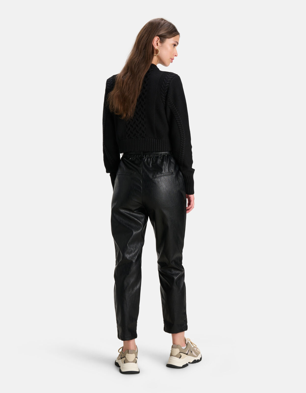 Vegane Lederhosen Schwarz SHOEBY WOMEN