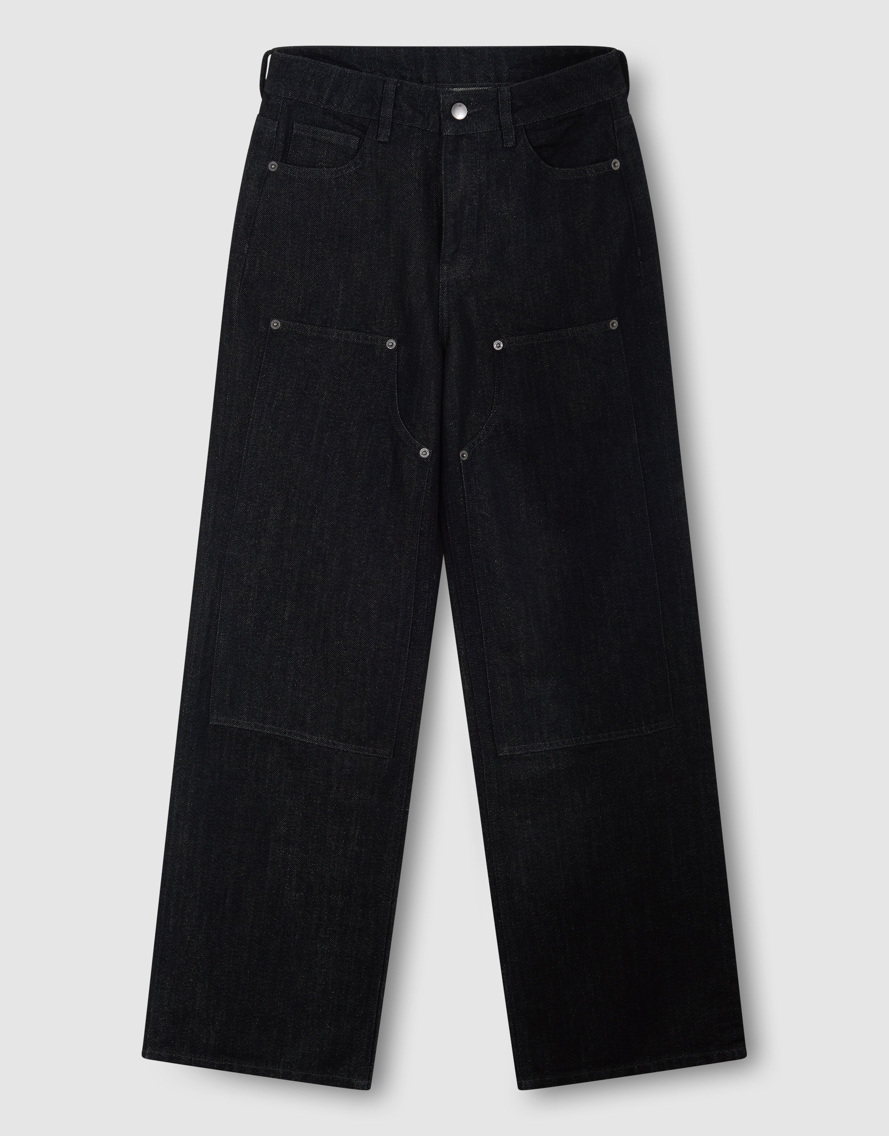 Gerade geschnittene Zimmermannsjeans Schwarz SHOEBY WOMEN