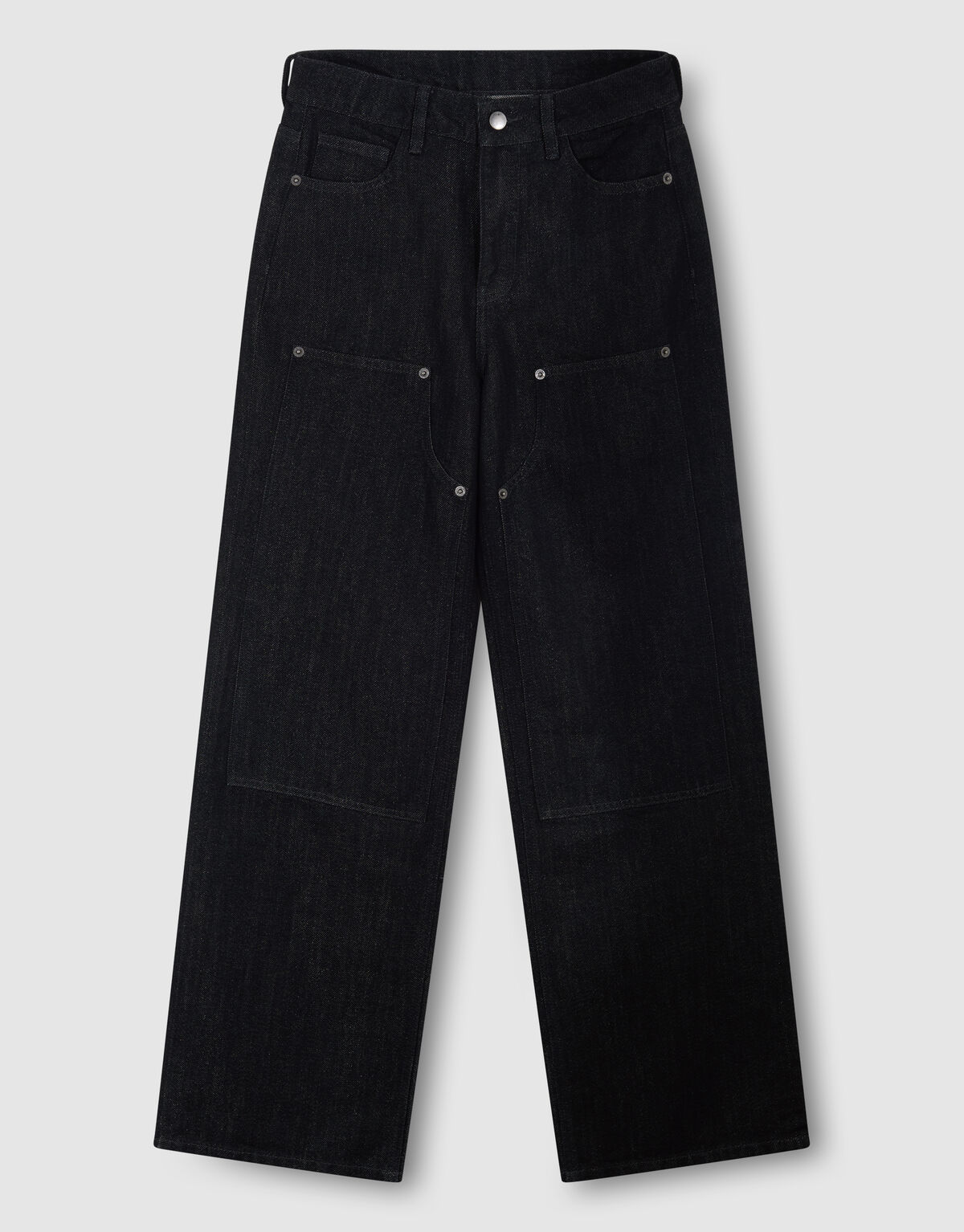 Gerade geschnittene Zimmermannsjeans Schwarz SHOEBY WOMEN