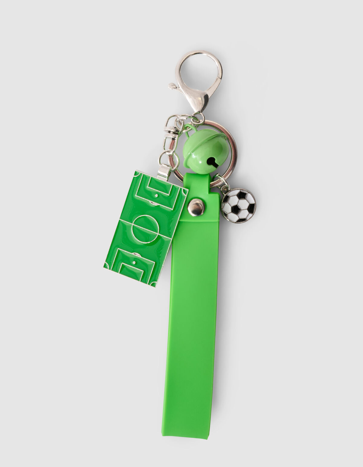Fu&szlig;ball Schl&uuml;sselanh&auml;nger Gr&uuml;n SHOEBY ACCESSOIRES