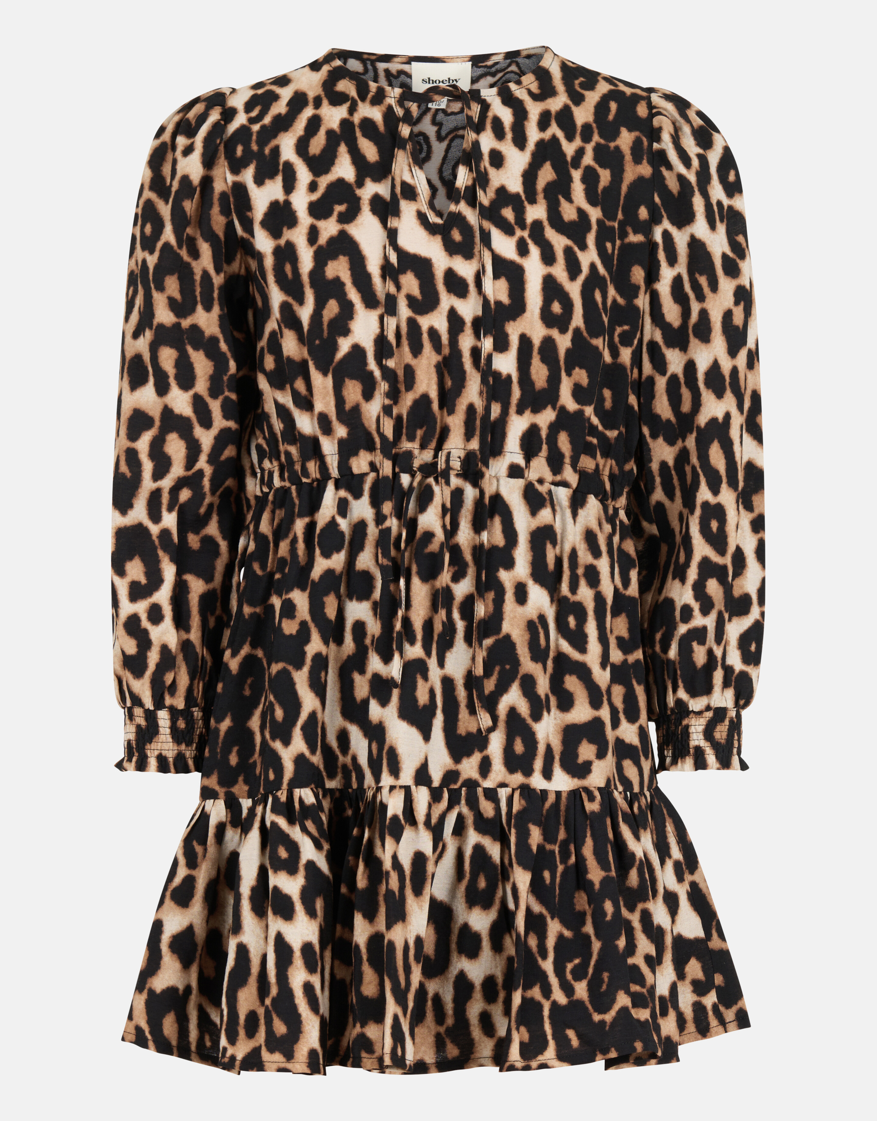Leopardenkleid Braun SHOEBY GIRLS