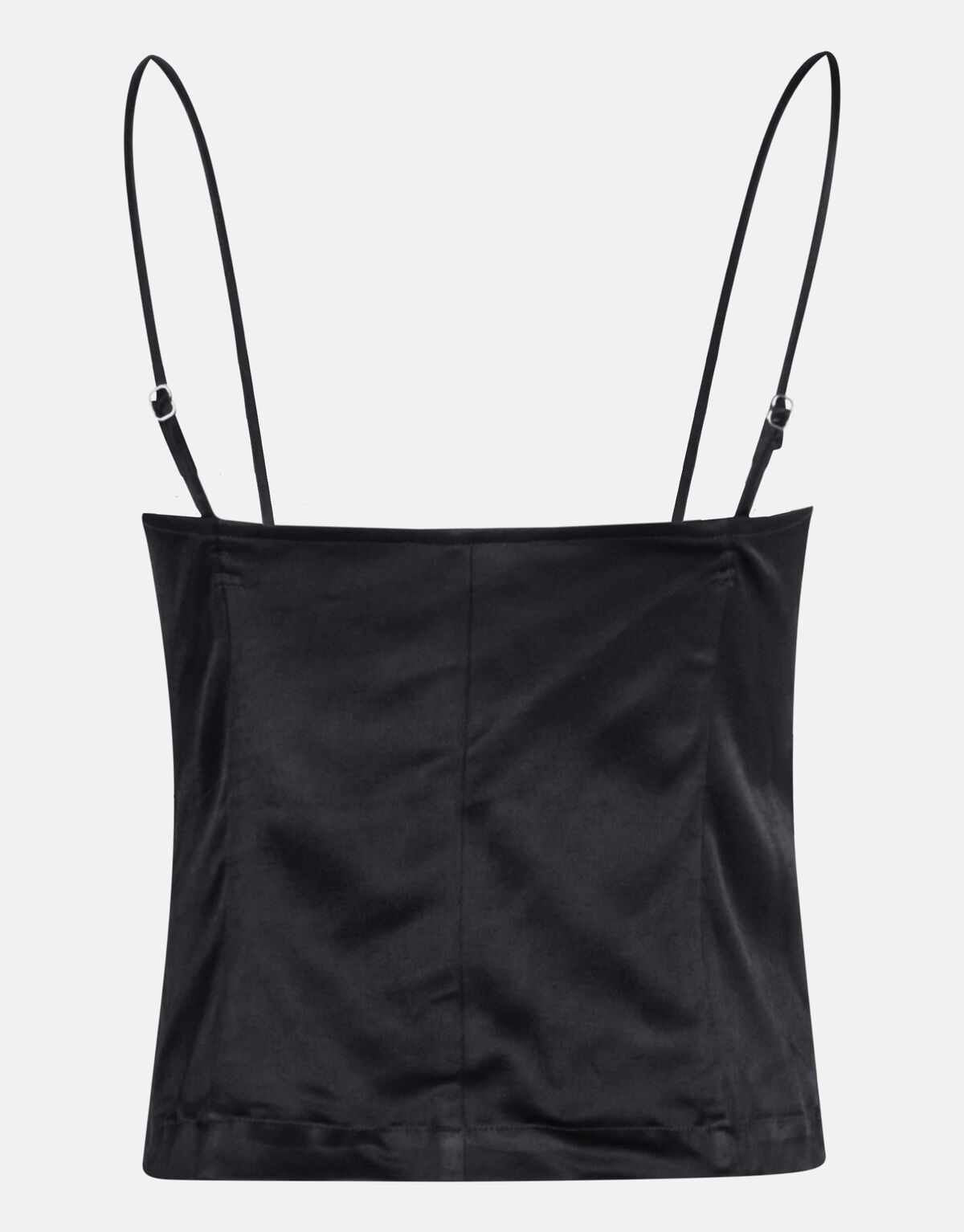 Satin-Korsett-Top Schwarz SHOEBY WOMEN