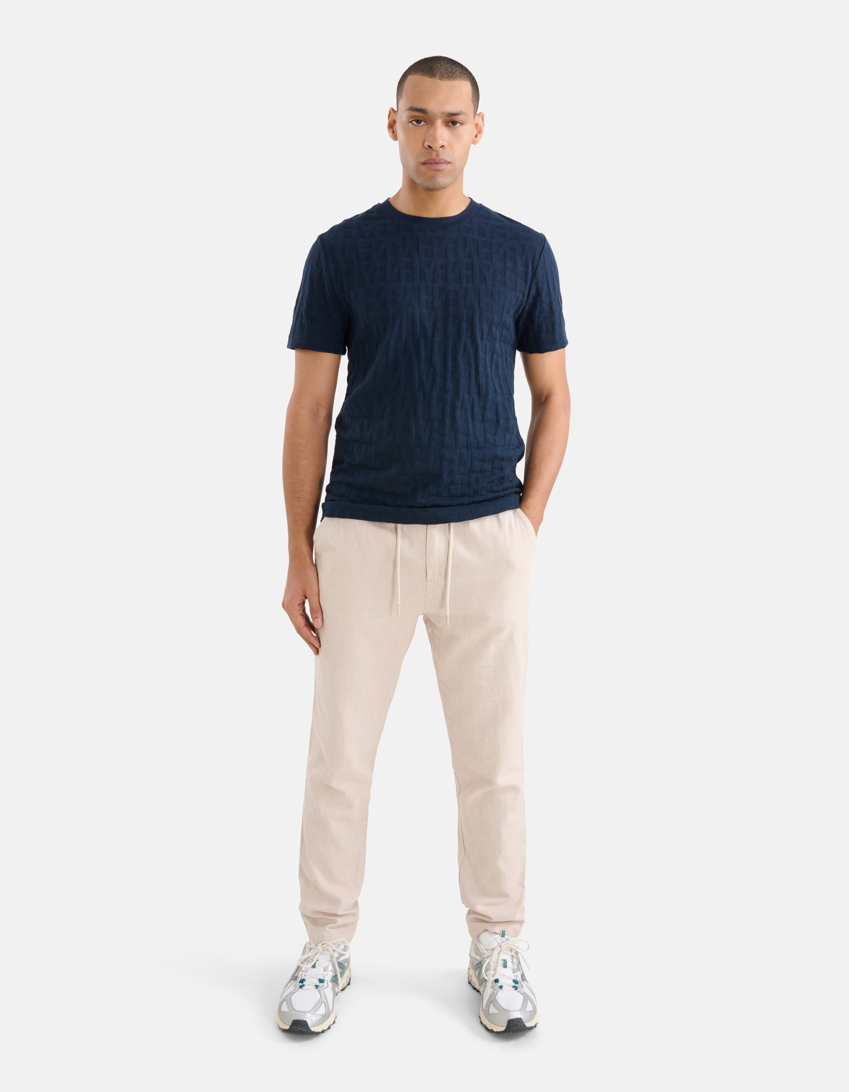 Leinenhosen Beige SHOEBY MEN