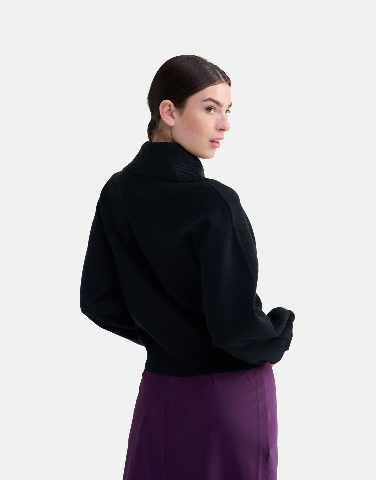 Pullover mit großem Kragen SHOEBY WOMEN