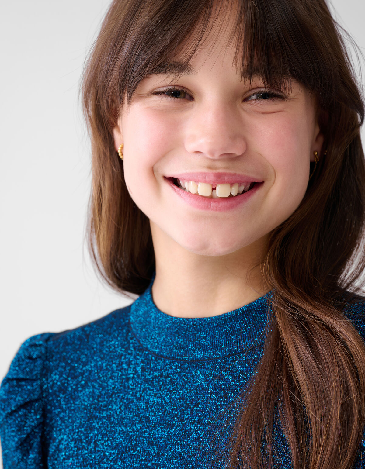 Glitzerpulli Dunkelblau SHOEBY GIRLS