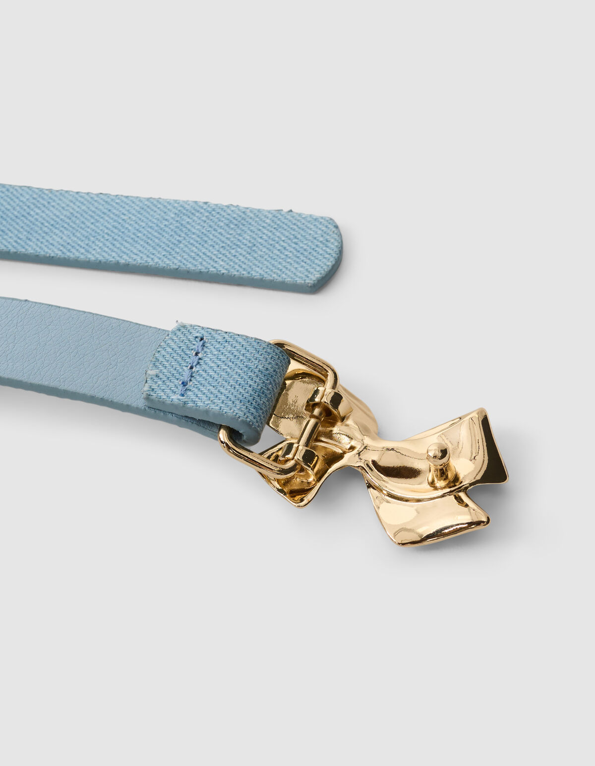 Schleifengürtel Hellblau SHOEBY ACCESSOIRES