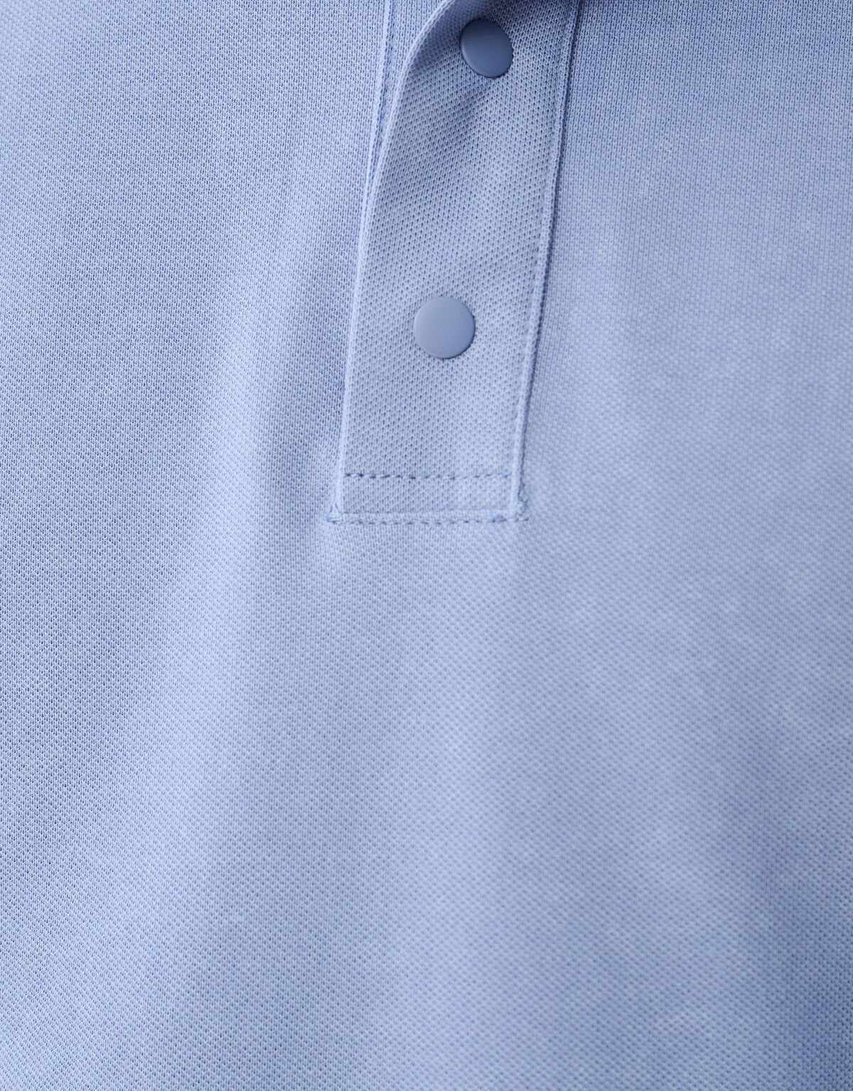 Gewaschenes Poloshirt hellblau SHOEBY MEN