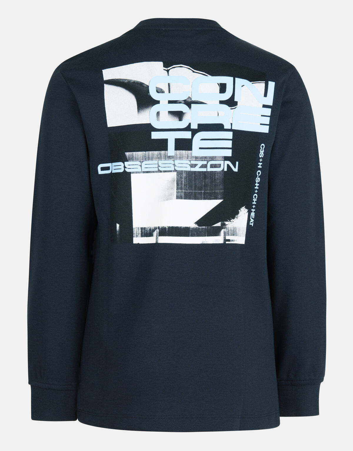 Langarm-T-Shirt Dunkelgrau SHOEBY BOYS