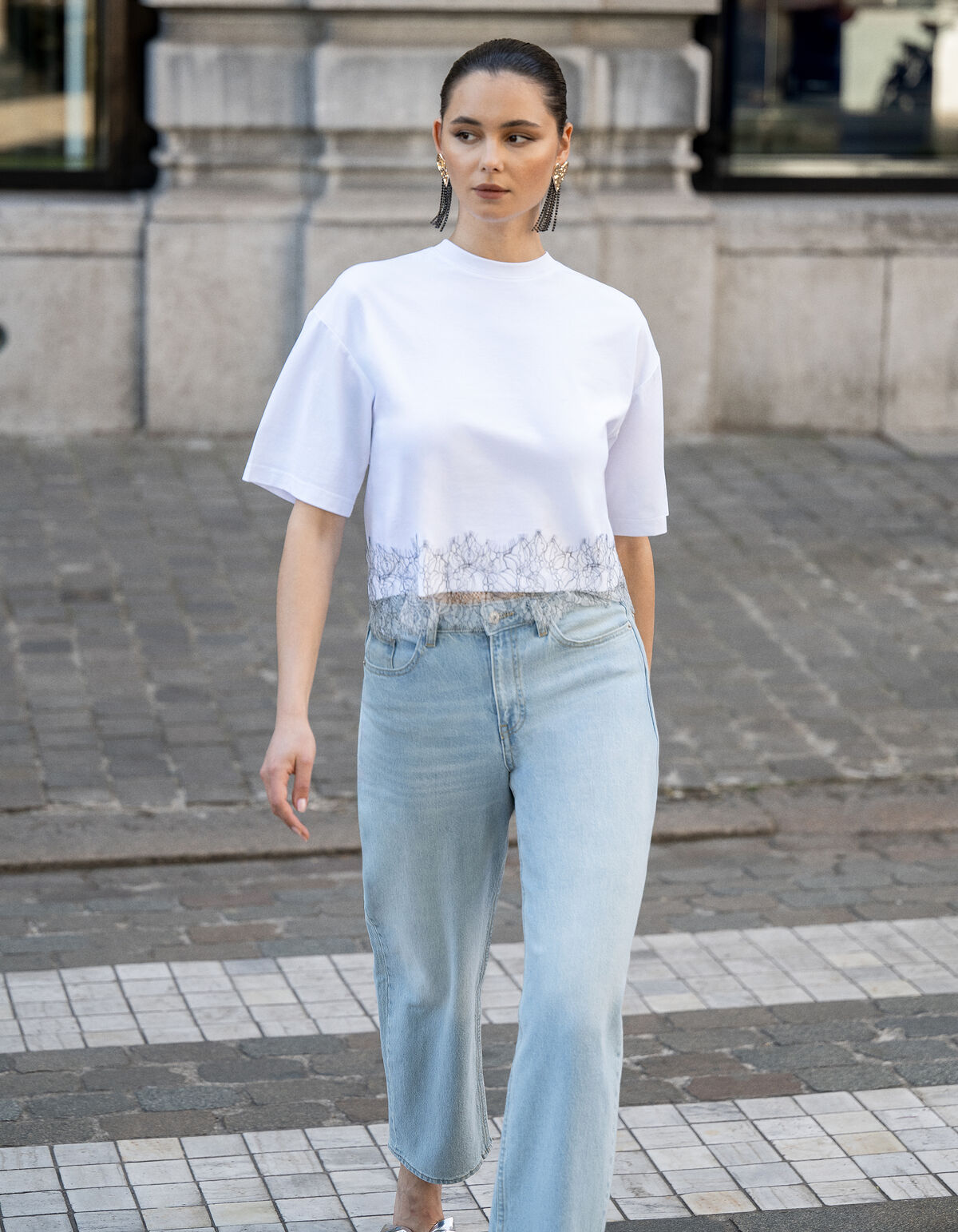 Balloon Fit Jeans Mediumstone SHOEBY WOMEN