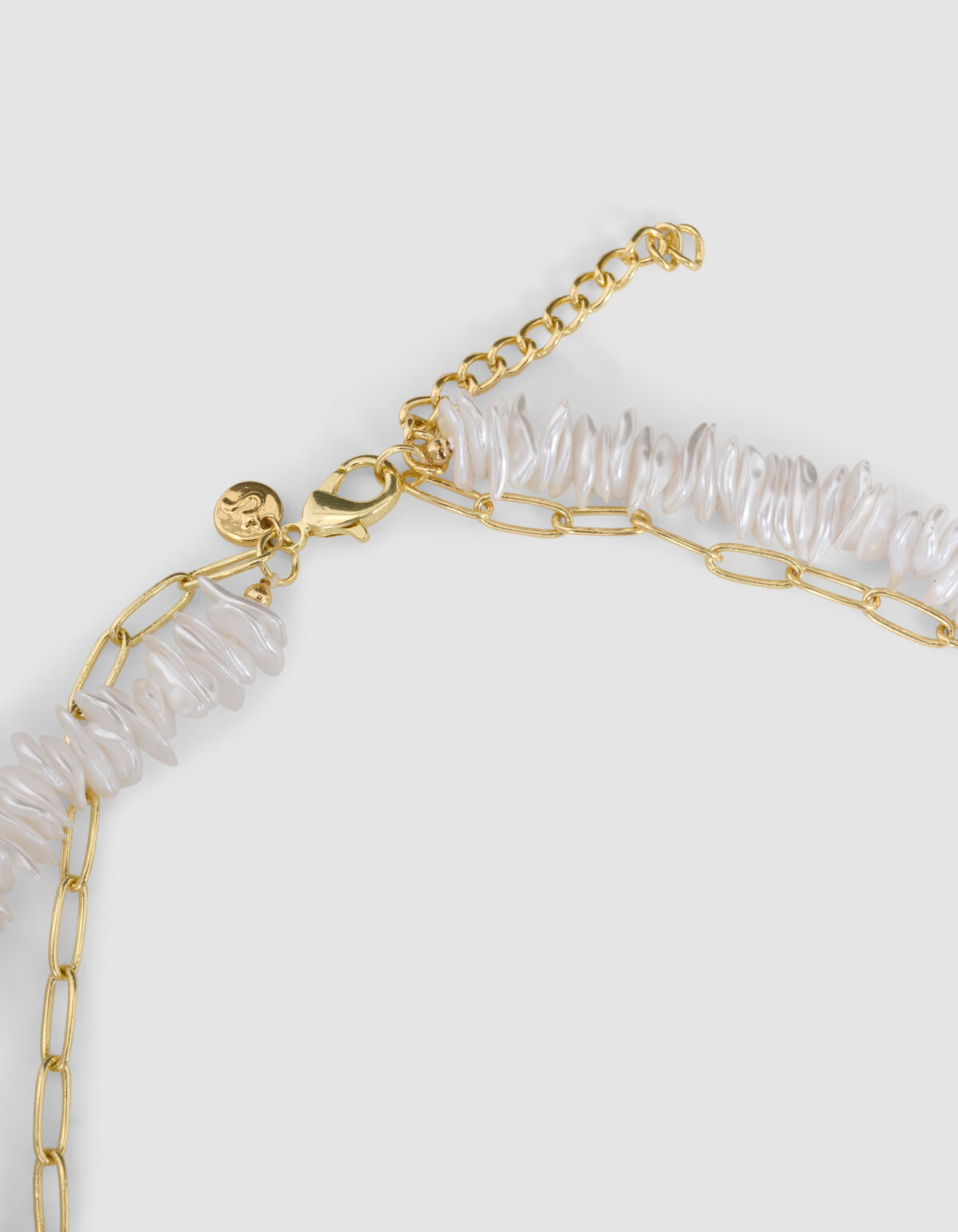 Seastar Kette Gebrochen Wei&szlig; SHOEBY ACCESSOIRES