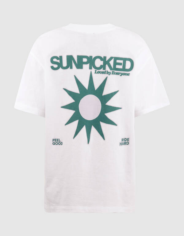 Sunpicked Artwork T-Shirt Wei&szlig; SHOEBY BOYS