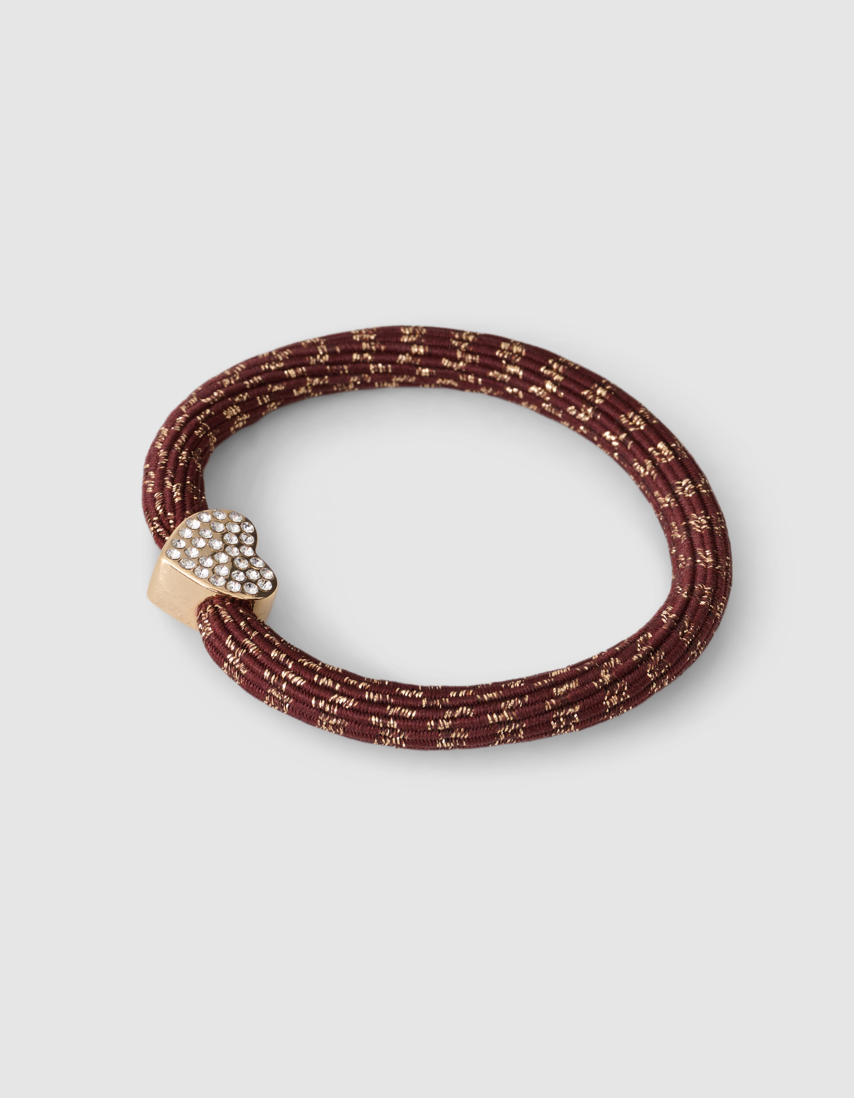 Charm Lurex Haarband Braun SHOEBY ACCESSOIRES