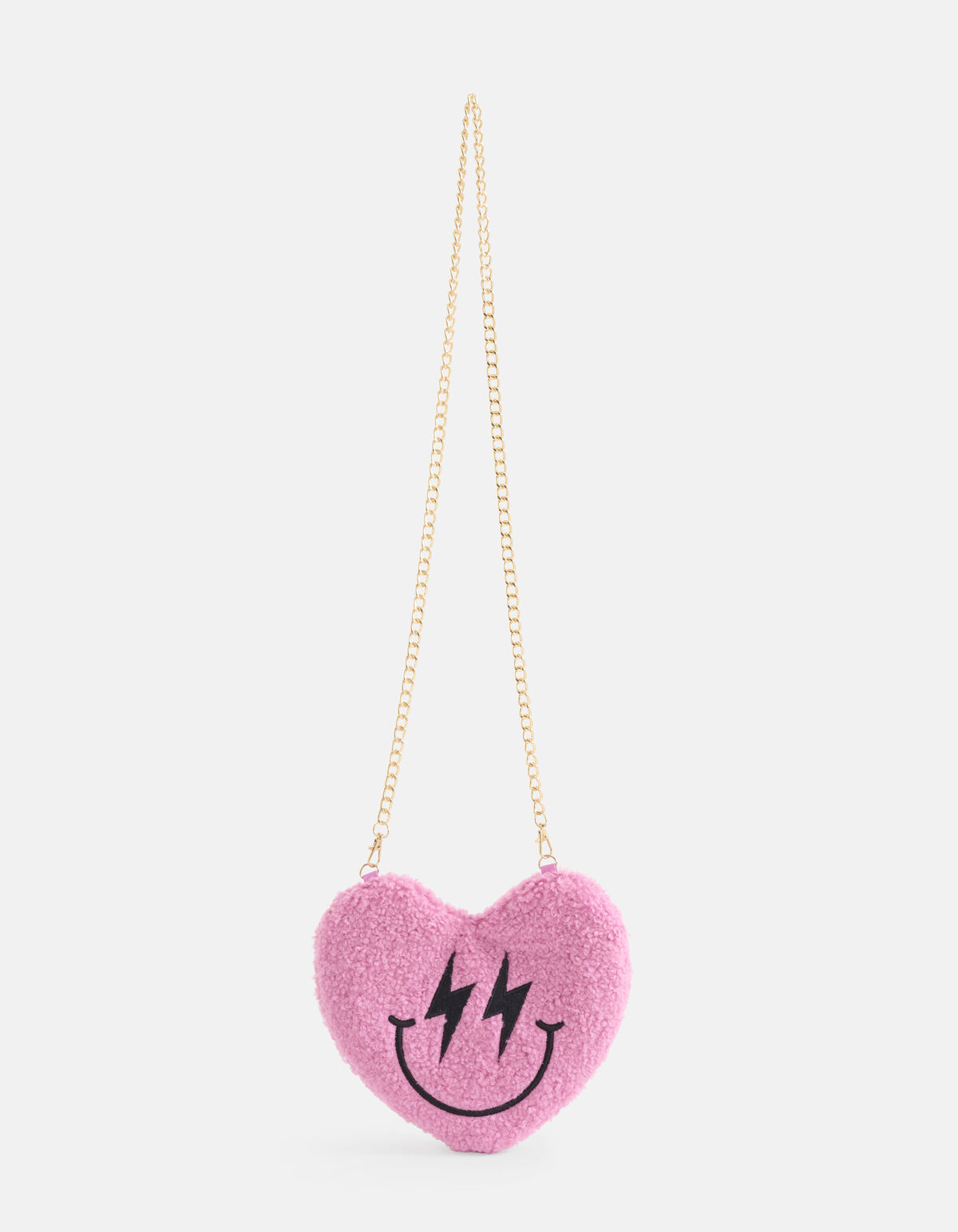 Smiley Heart Tasche Hellrosa SHOEBY ACCESSOIRES