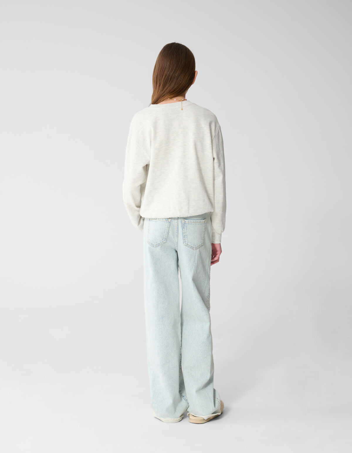 R&uuml;schenpullover Hellgrau SHOEBY GIRLS