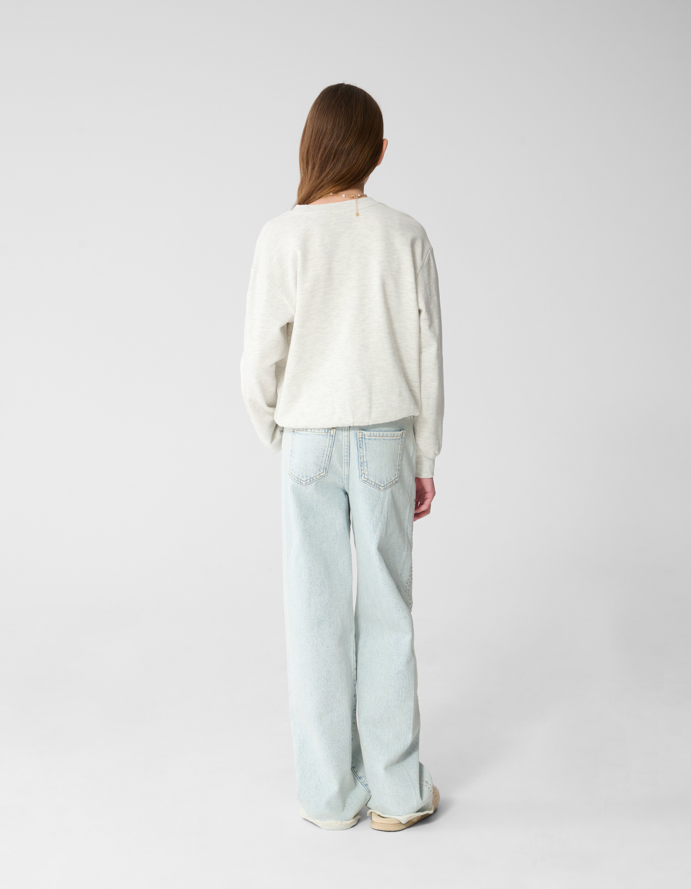 R&uuml;schenpullover Hellgrau SHOEBY GIRLS