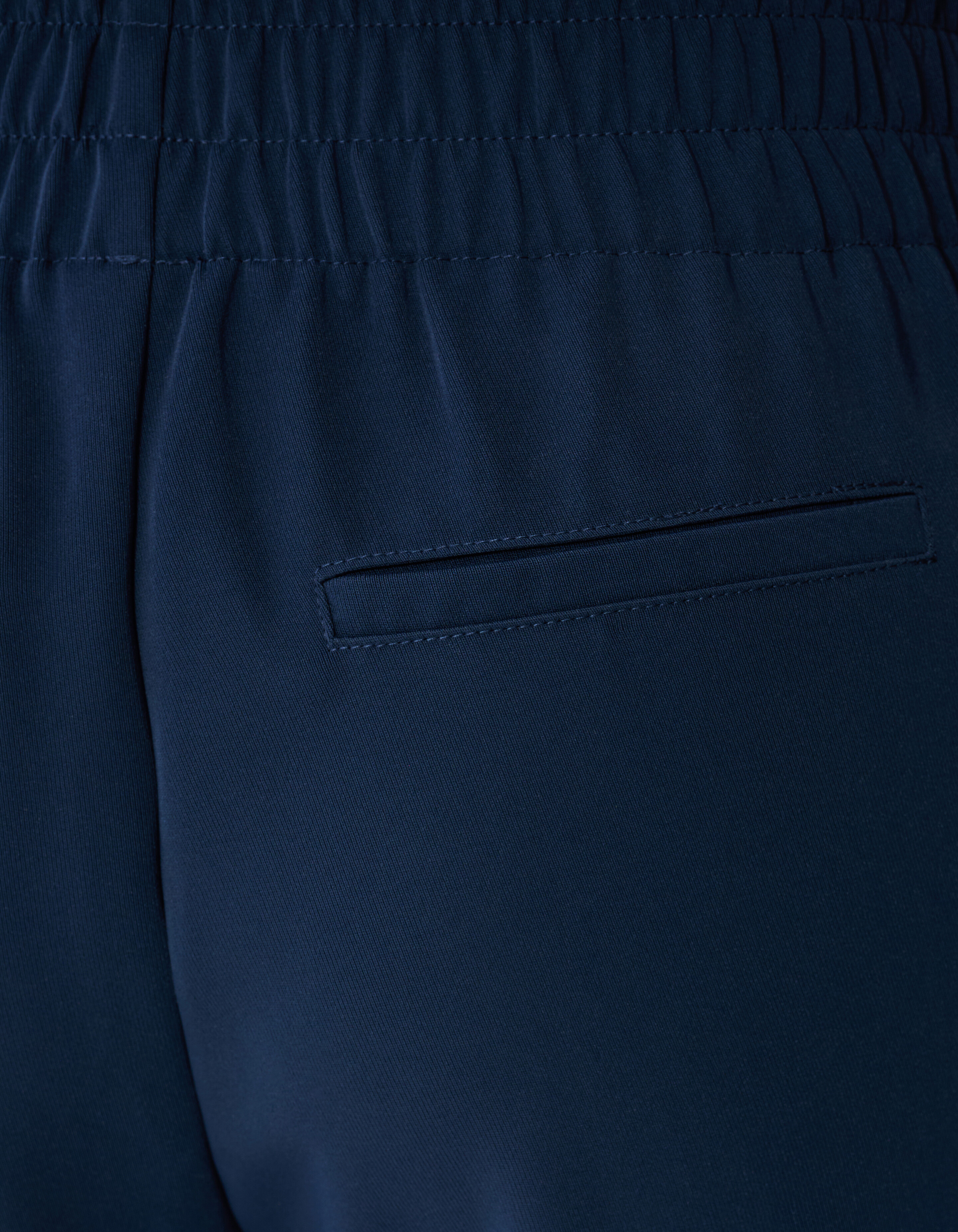 Kanten Wide-Leg-Hose Dunkelblau SHOEBY WOMEN