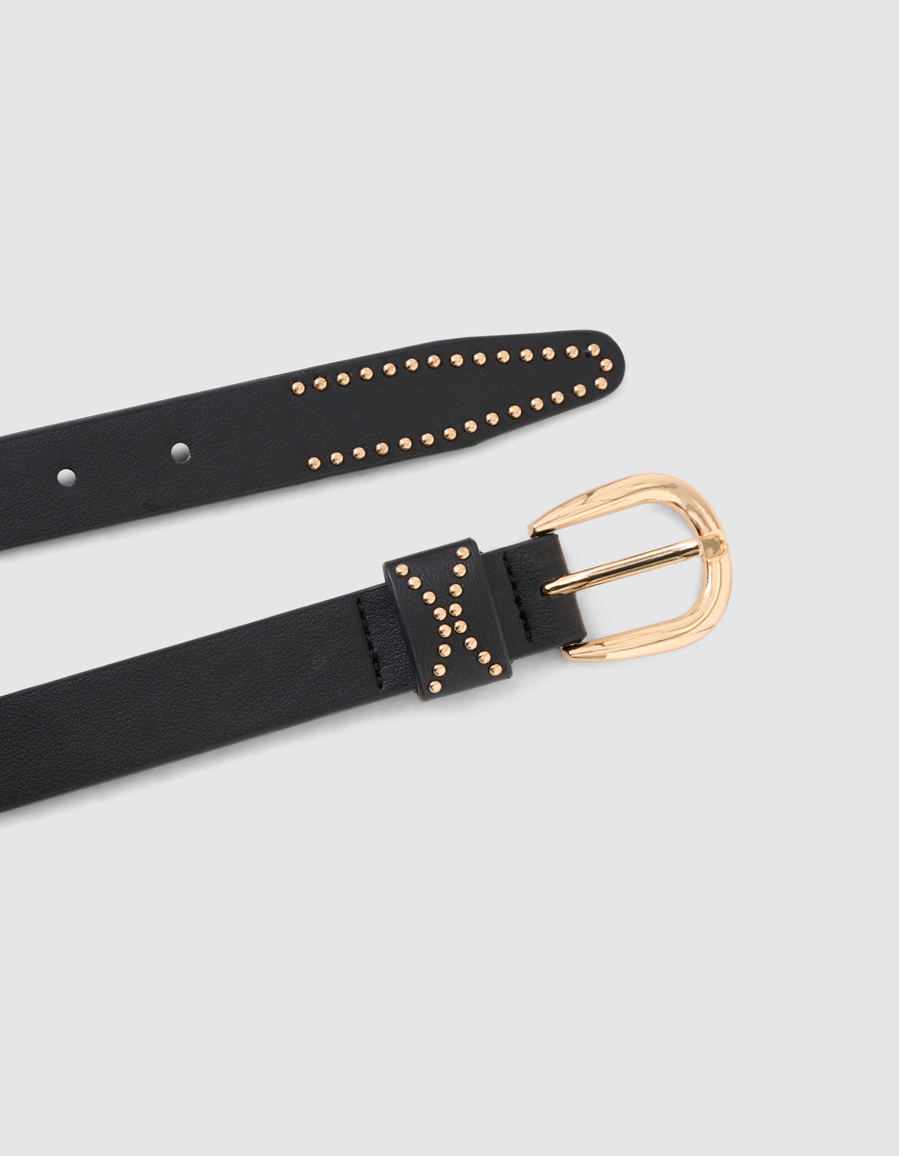 Studs Riem Schwarz SHOEBY ACCESSOIRES