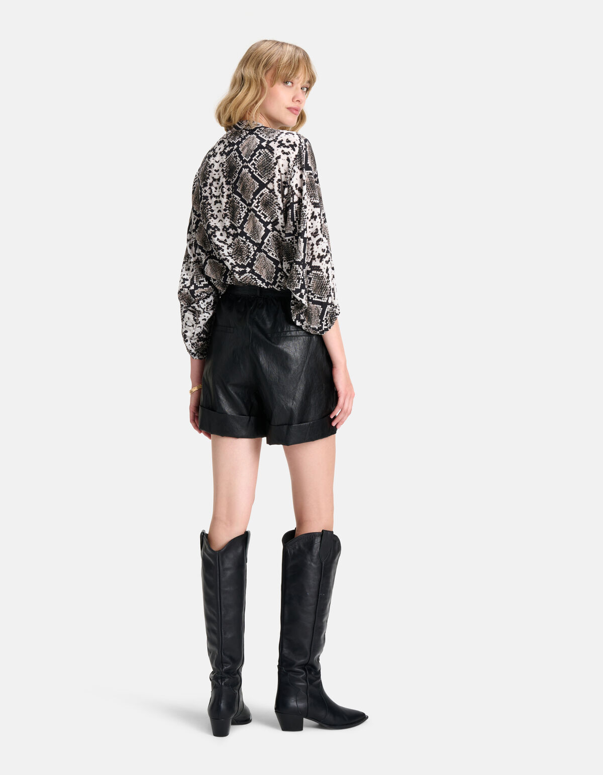 Bluse mit Schlangendruck SHOEBY WOMEN