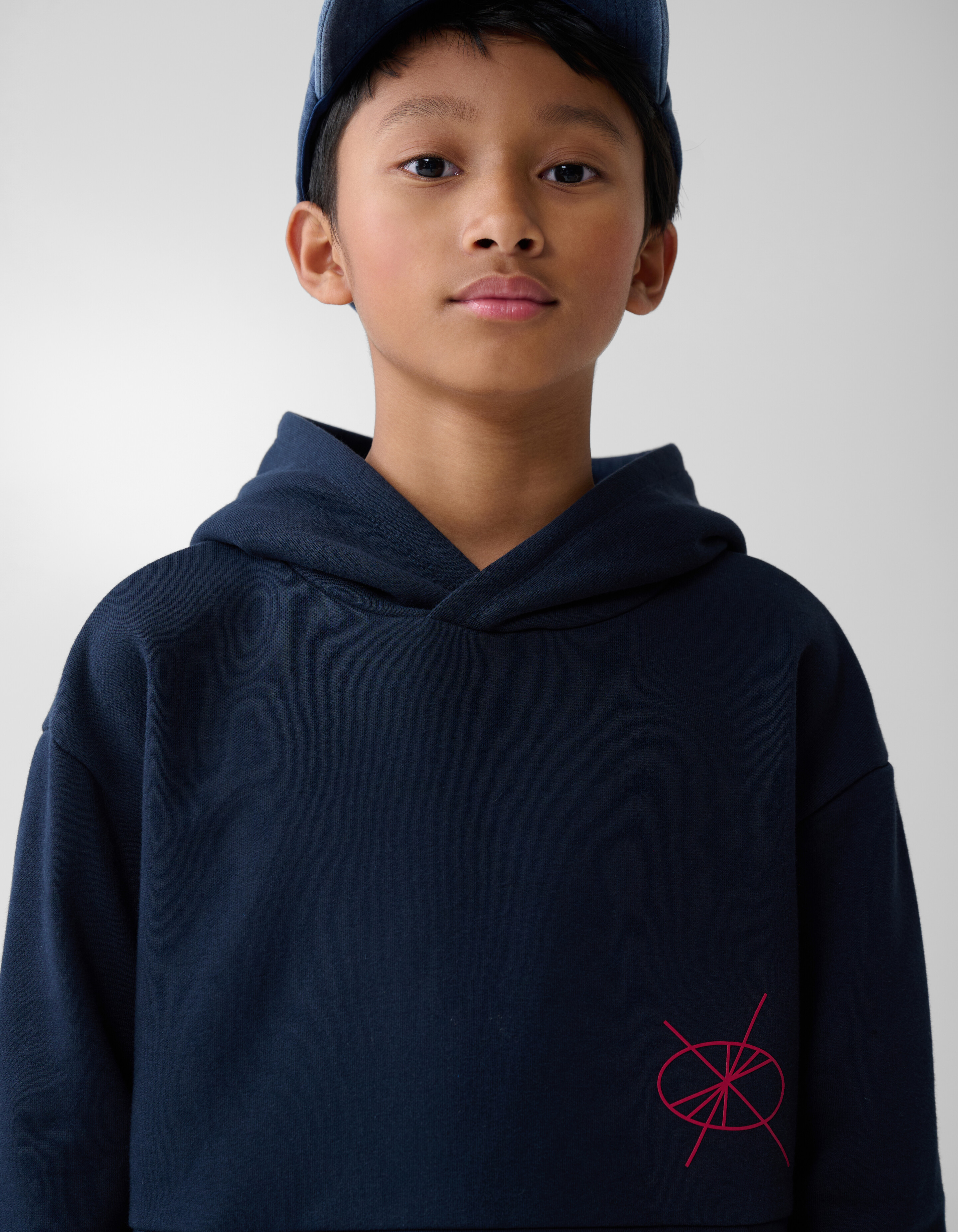 Artwork Hoodie Dunkelblau SHOEBY BOYS