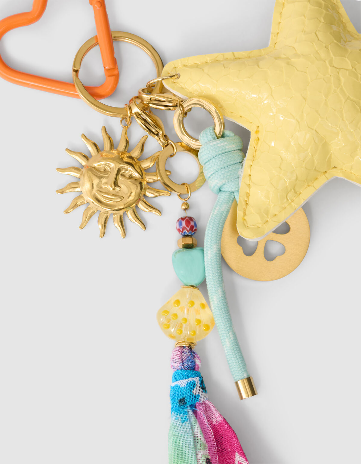 Star Bag Charm Gelb SHOEBY ACCESSOIRES