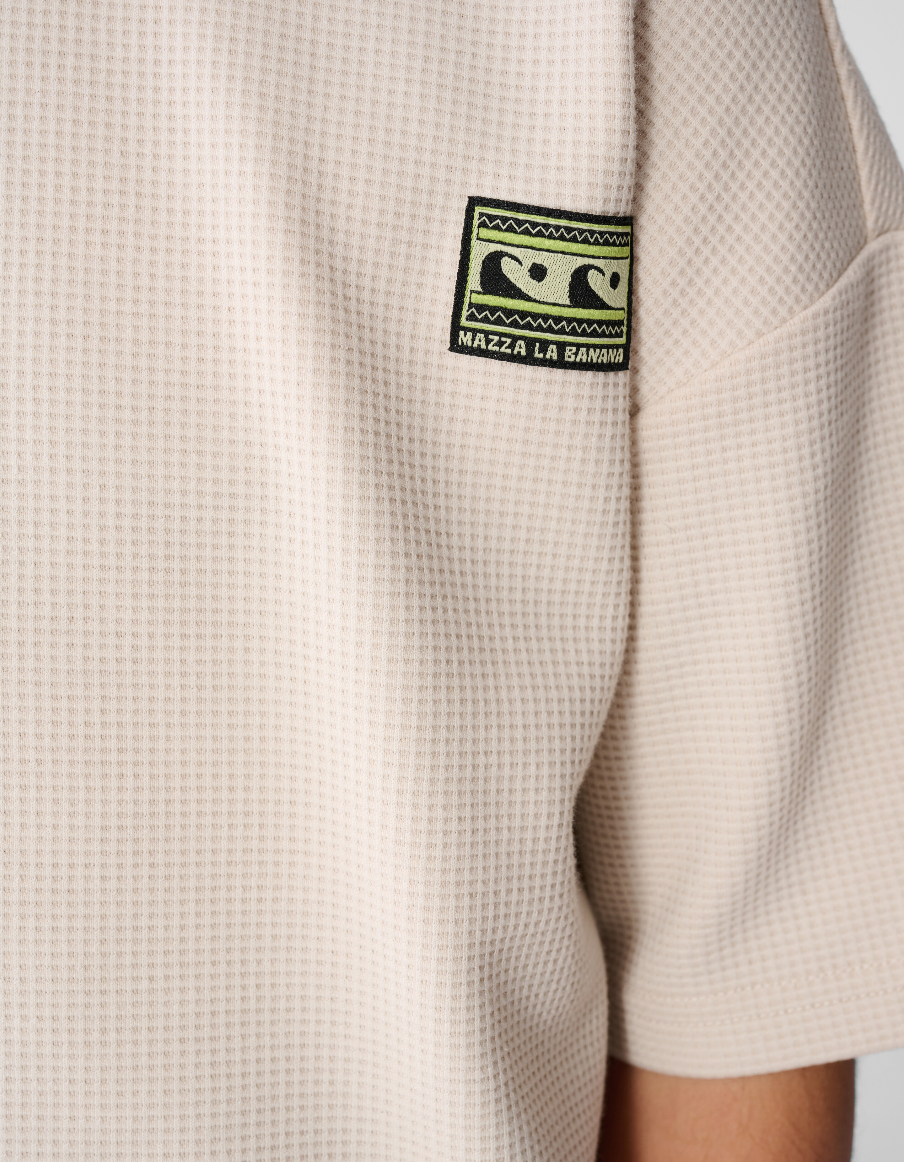 Struktur T-Shirt Beige SHOEBY BOYS