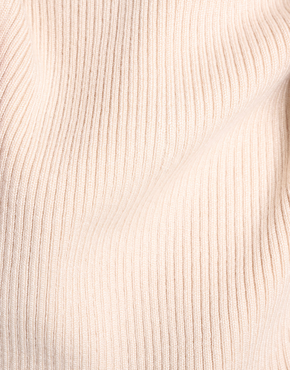 Rippenpullover Beige SHOEBY WOMEN