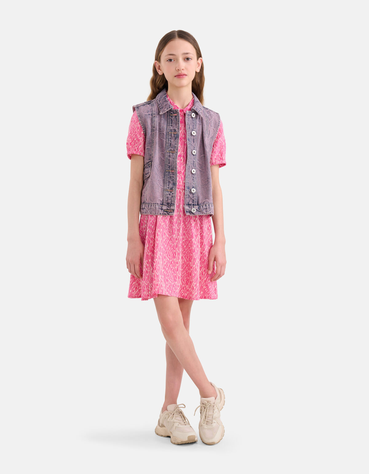 Herz Gilet Lila SHOEBY GIRLS
