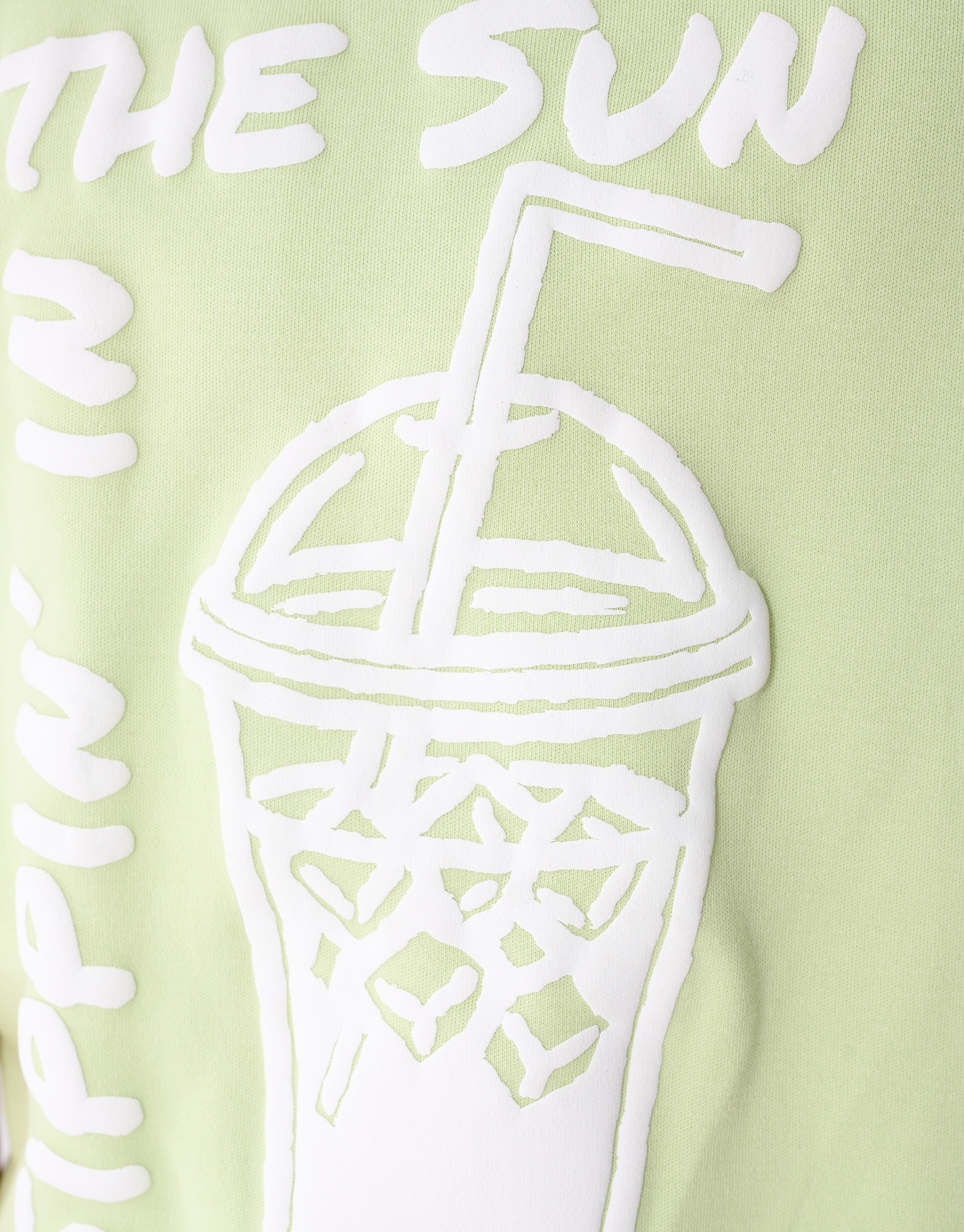 Sipping Artwork T-Shirt Hellgr&uuml;n SHOEBY BOYS