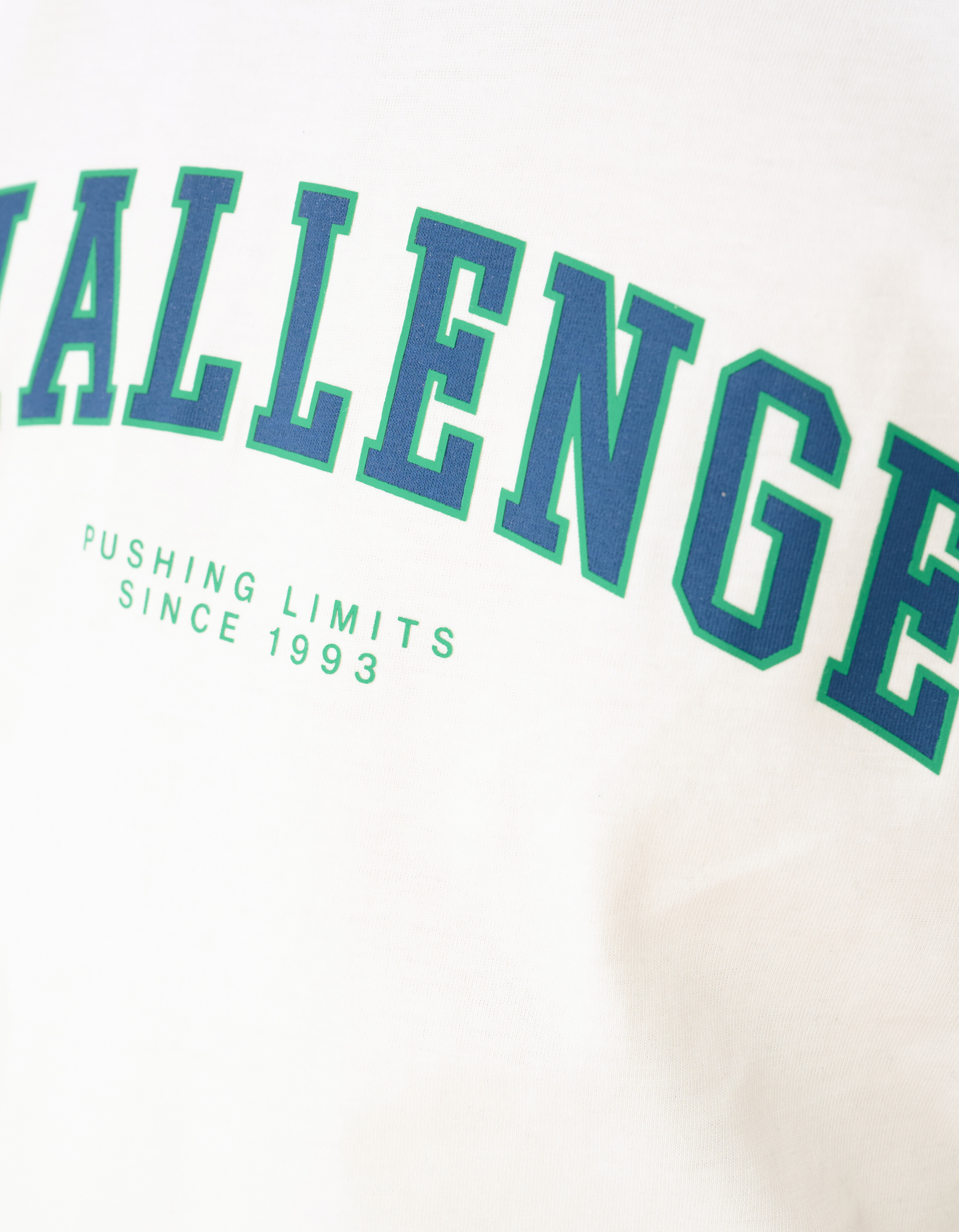 Challenge Artwork T-Shirt Weiß SHOEBY BOYS