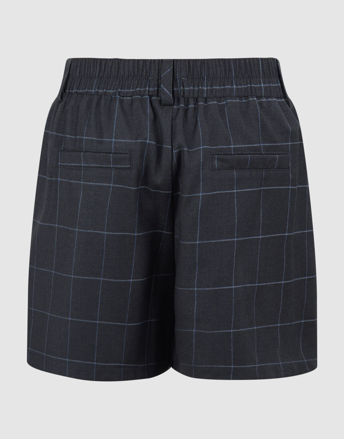 Karierte Plissee-Shorts dunkelgrau SHOEBY GIRLS
