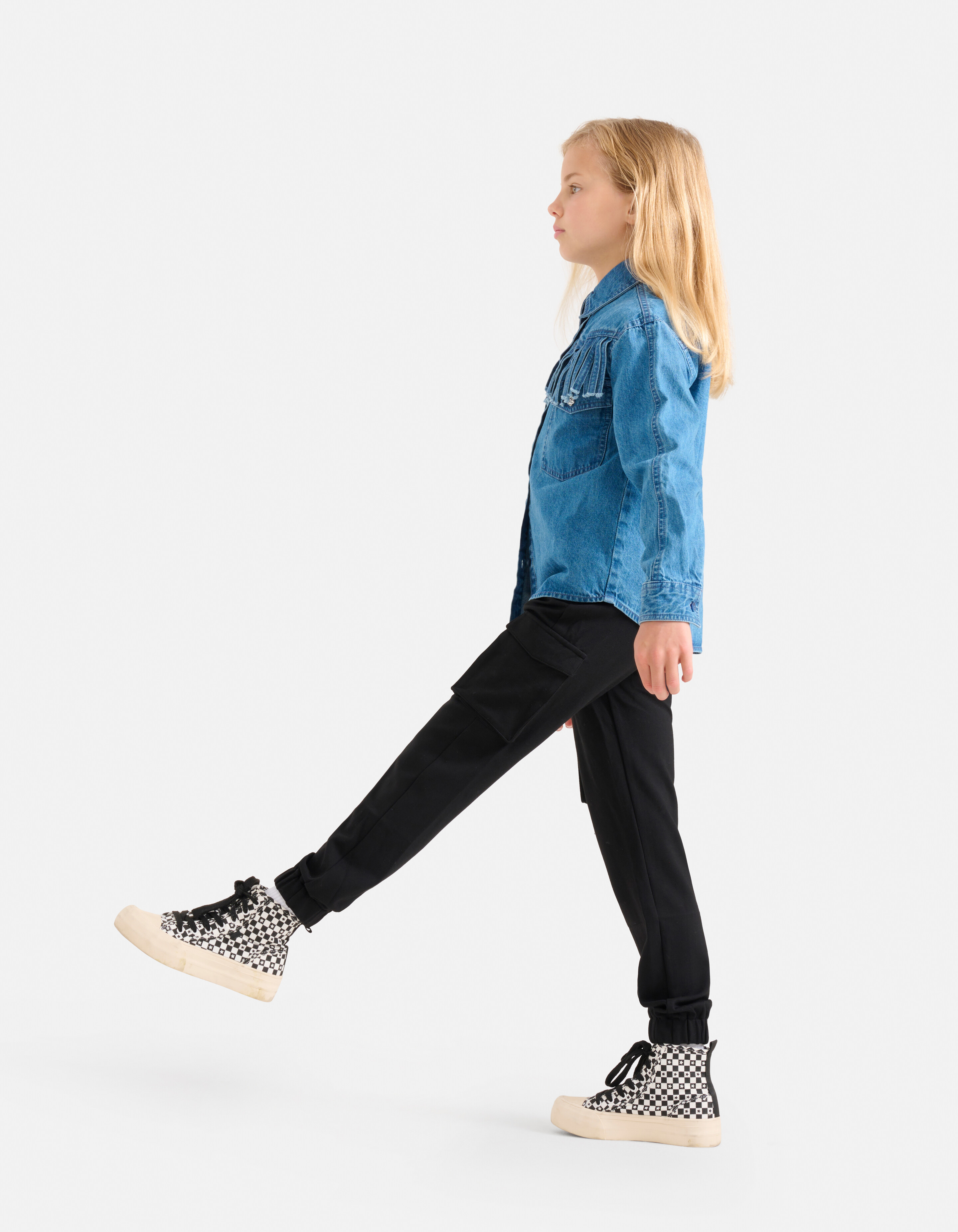 Cargo Jogger Zwart SHOEBY GIRLS